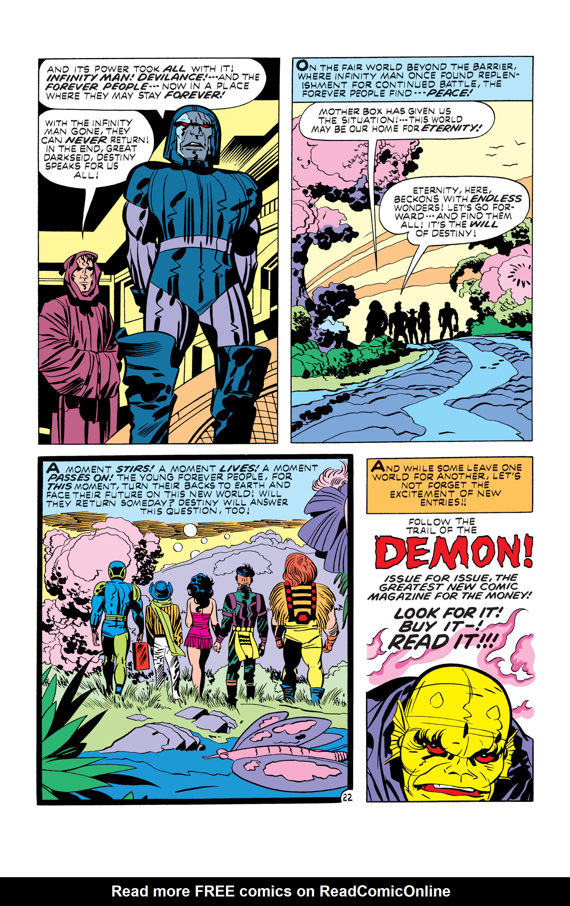 Read online The Forever People comic -  Issue #11 - 22
