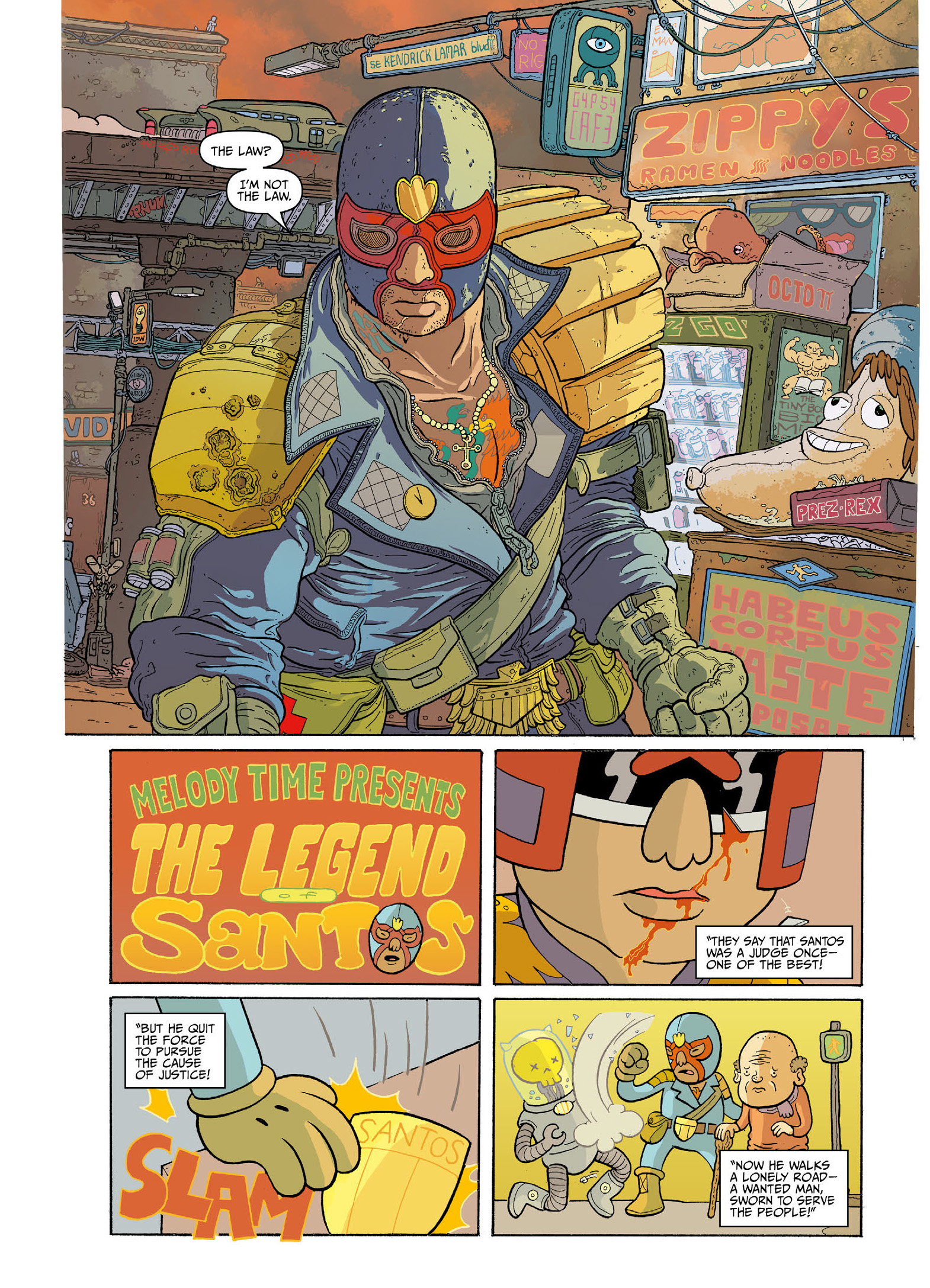 Read online Judge Dredd Megazine (Vol. 5) comic -  Issue #454 - 94