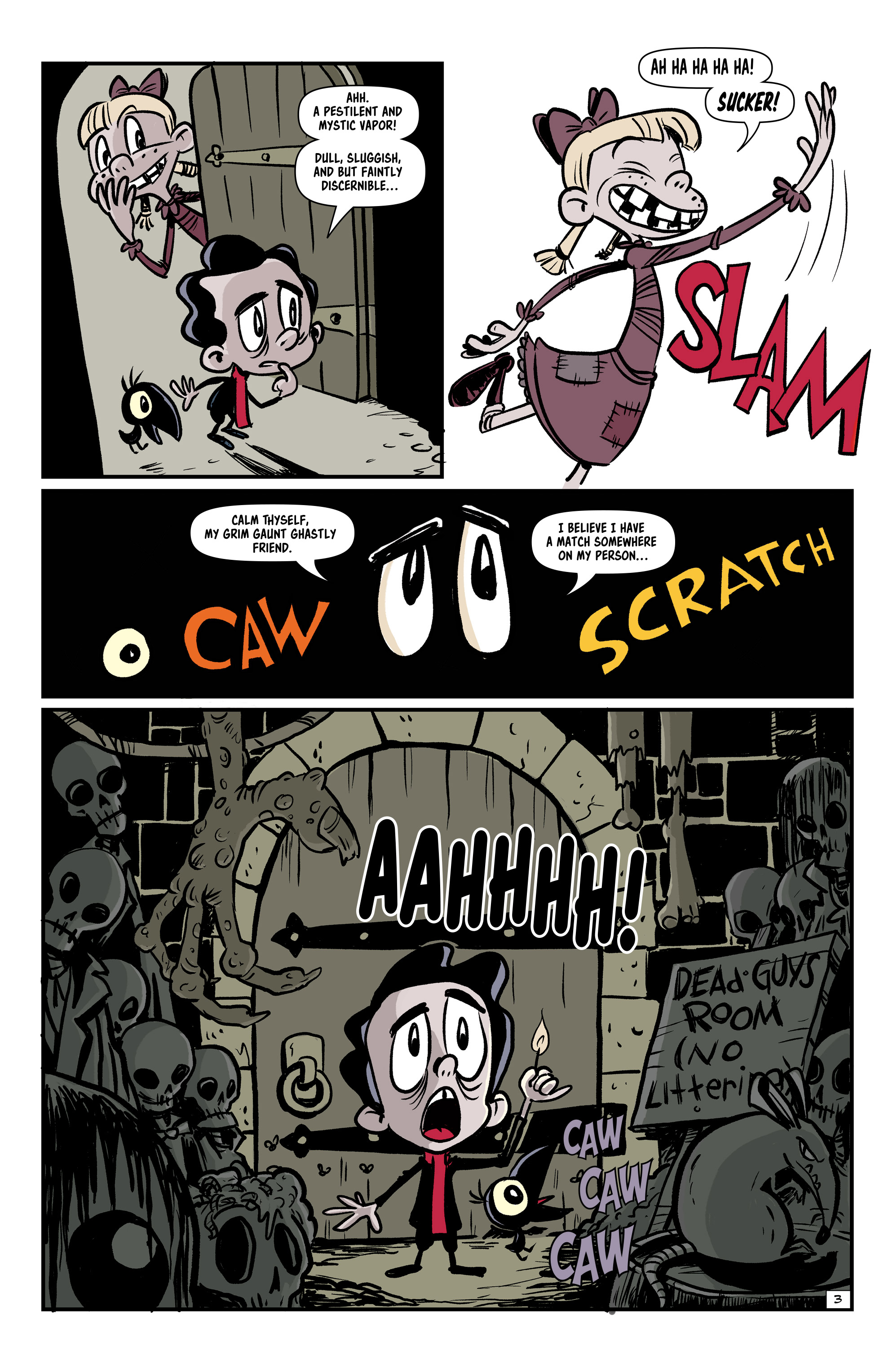 Read online Edgar Allan Poe's Snifter of Death comic -  Issue #1 - 21