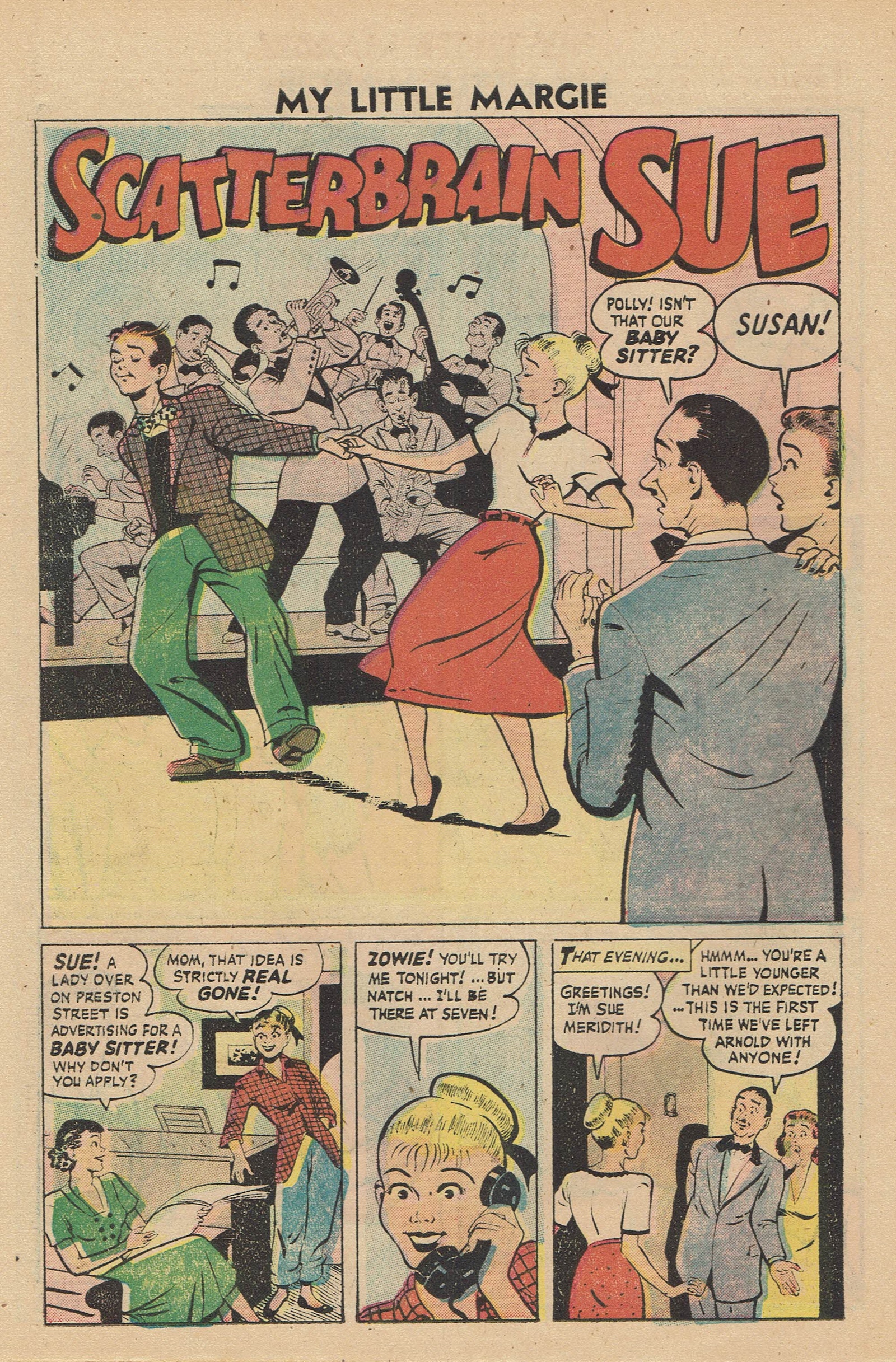 Read online My Little Margie (1954) comic -  Issue #11 - 30