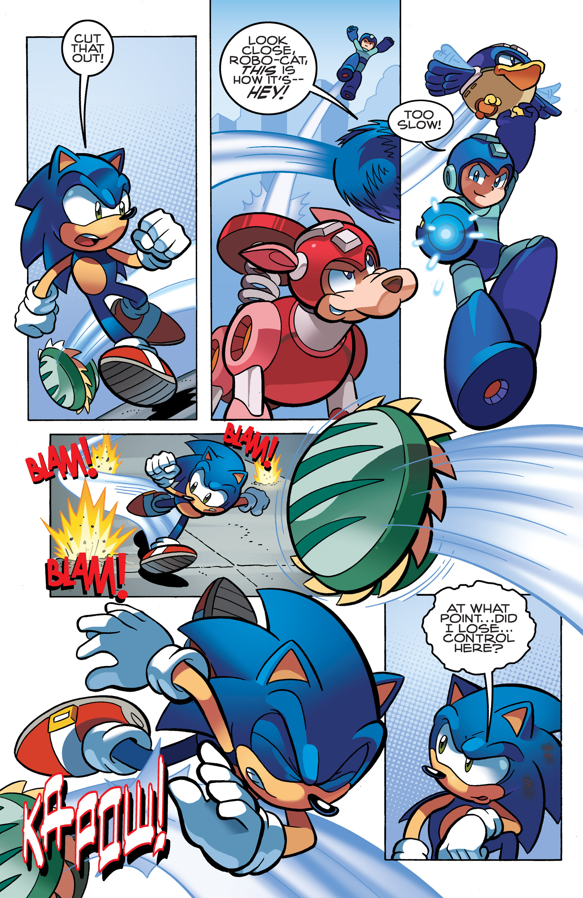 Read online Sonic Mega Man Worlds Collide comic -  Issue # Vol 1 - 92