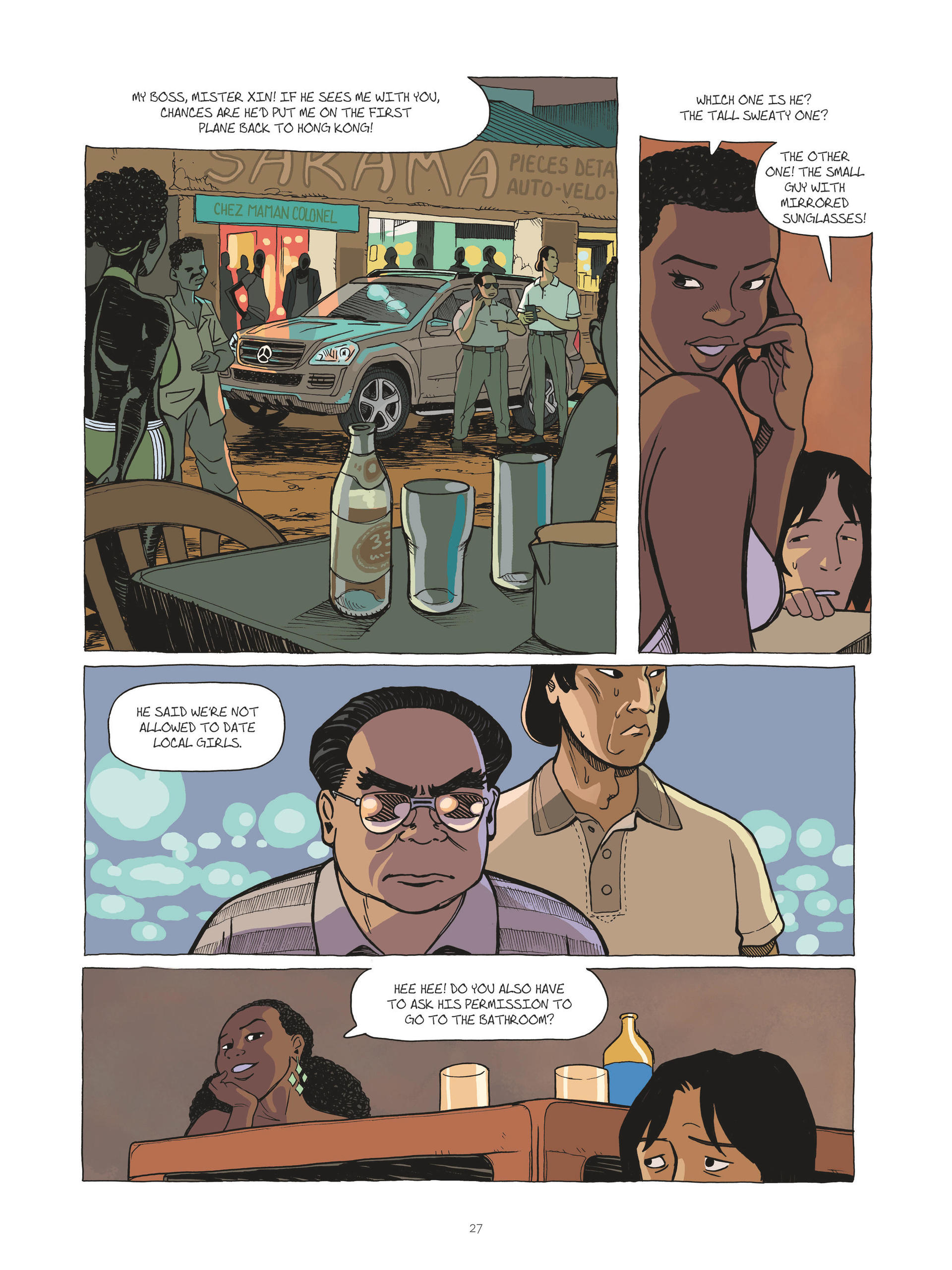 Read online Zidrou-Beuchot's African Trilogy comic -  Issue # TPB 3 - 27