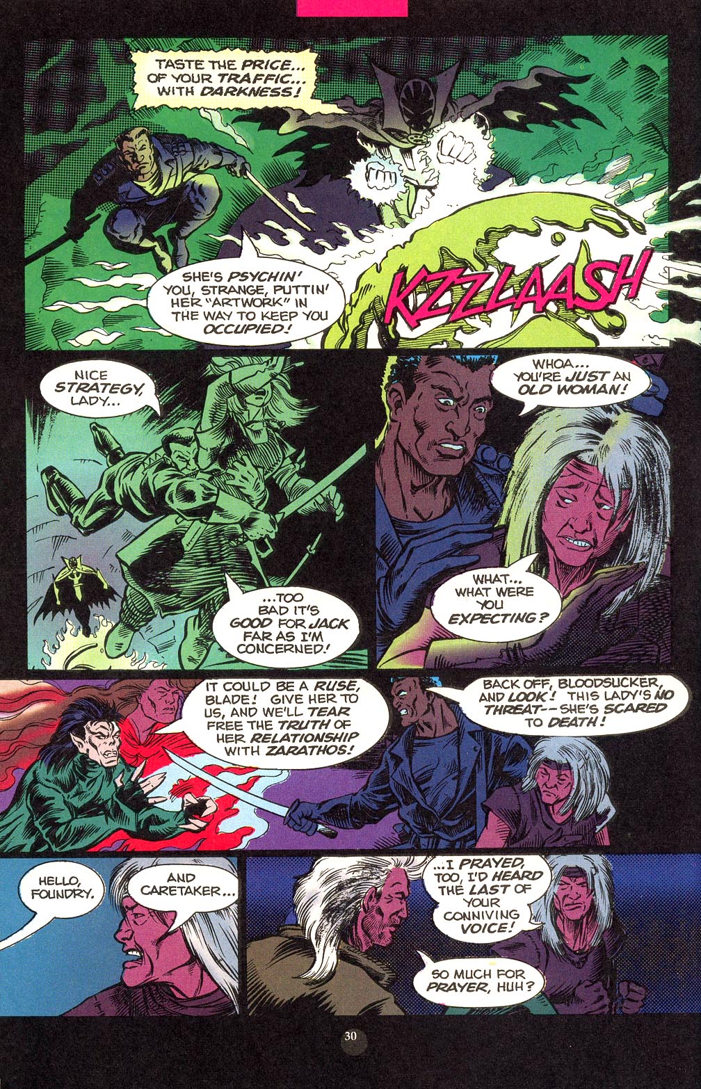 Read online Midnight Sons Unlimited comic -  Issue #4 - 23