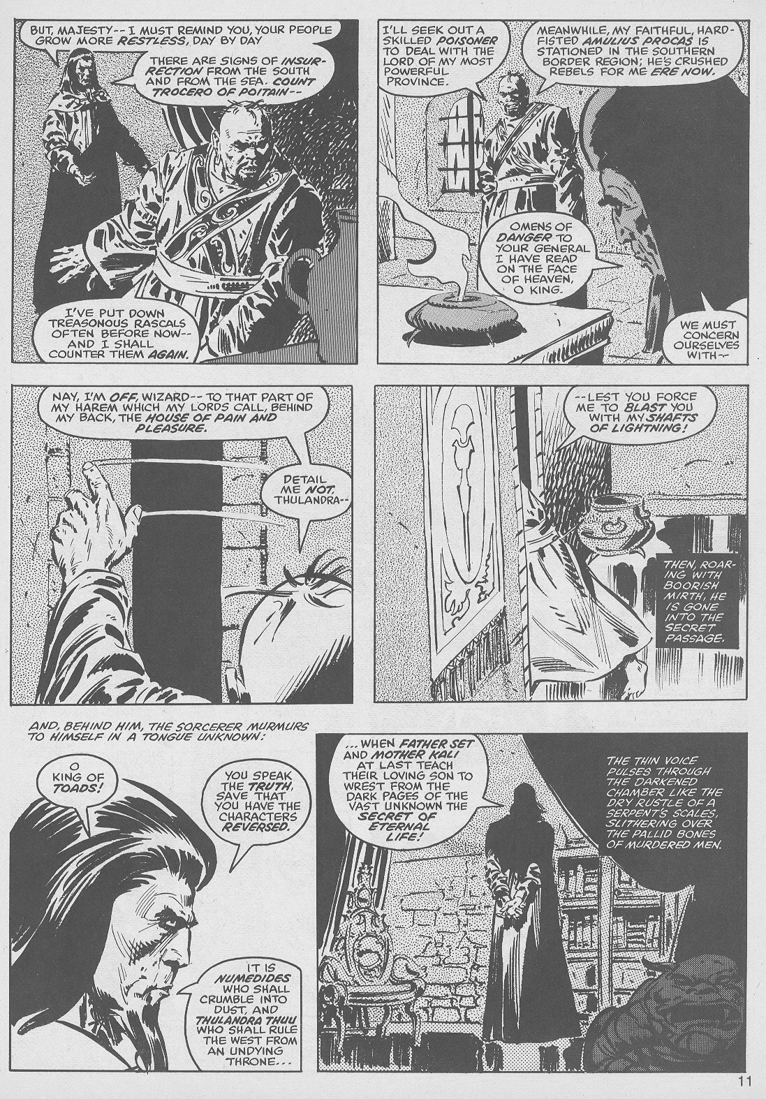 Read online The Savage Sword Of Conan comic -  Issue #49 - 11