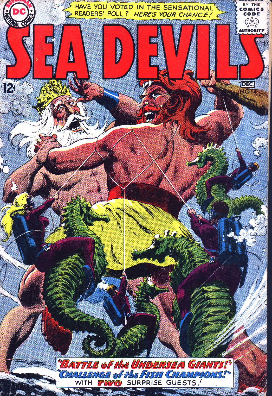 Read online Sea Devils comic -  Issue #14 - 1