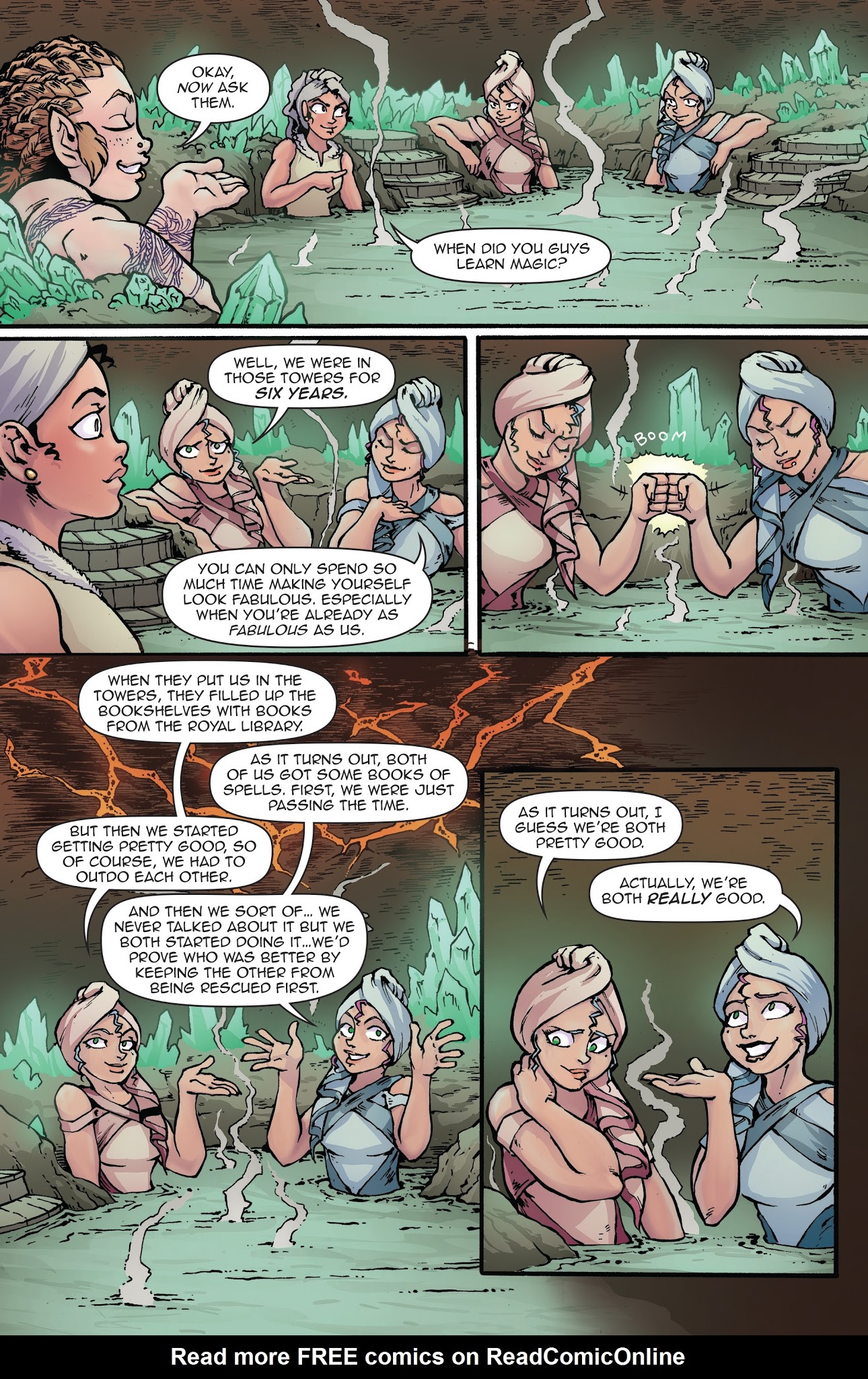 Read online Princeless: Make Yourself (2017) comic -  Issue #3 - 16