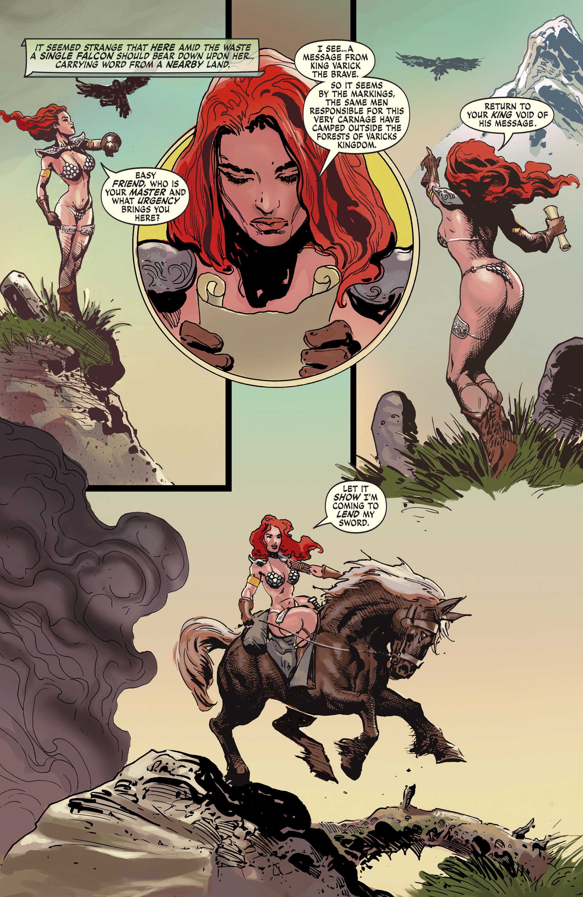 Read online Red Sonja: One More Day comic -  Issue # Full - 8