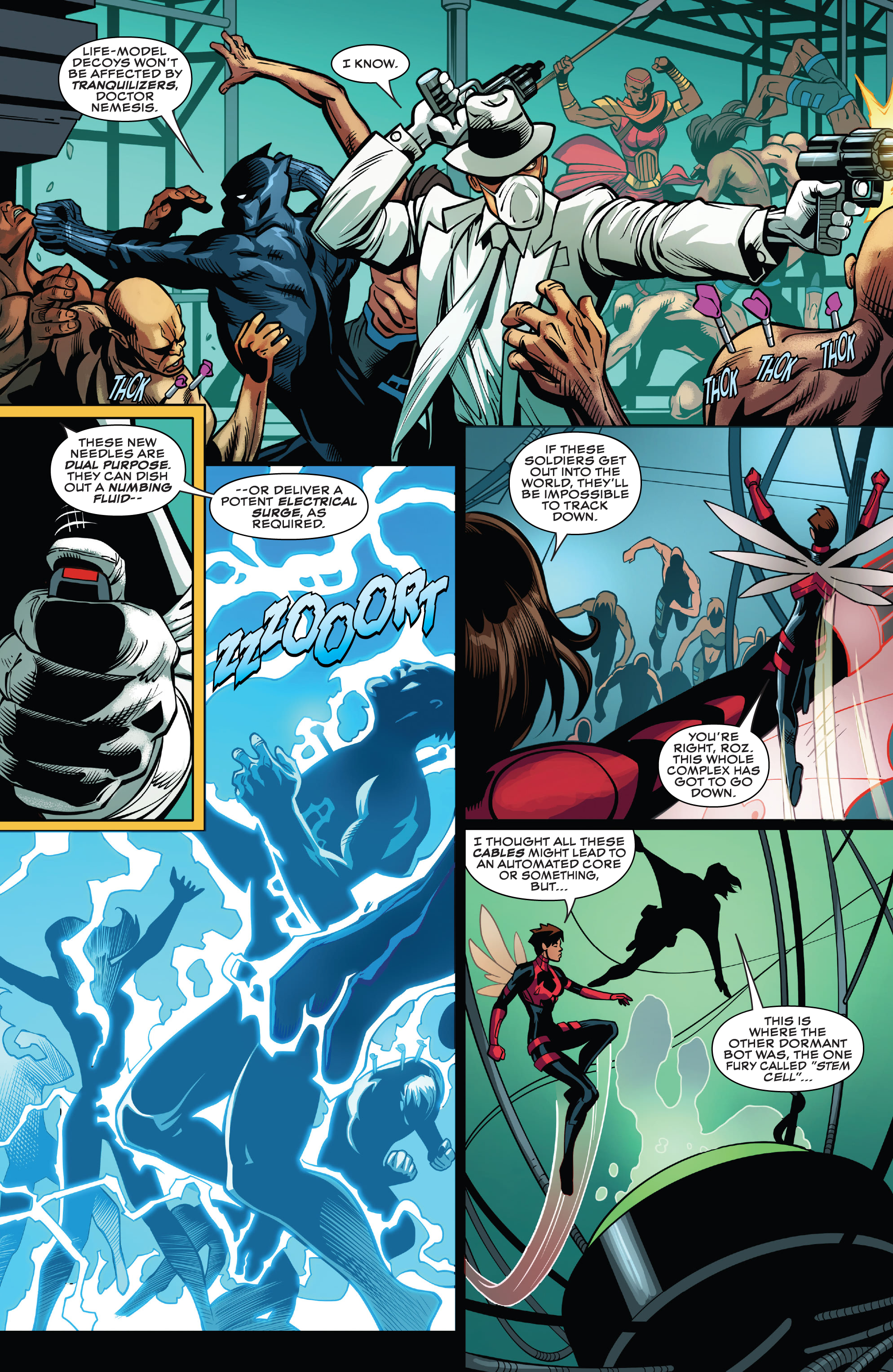 Read online Black Panther and the Agents of Wakanda comic -  Issue #6 - 11