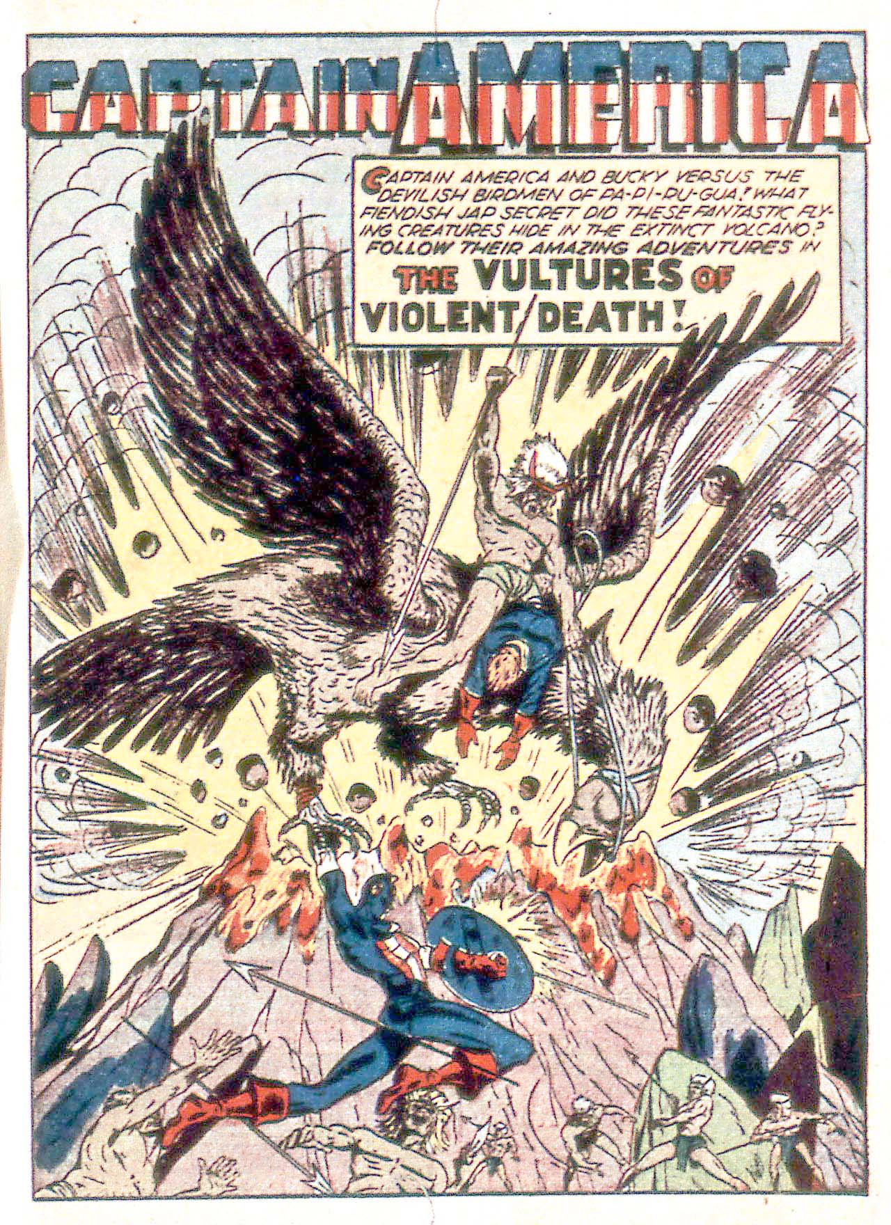 Read online Captain America Comics comic -  Issue #28 - 37