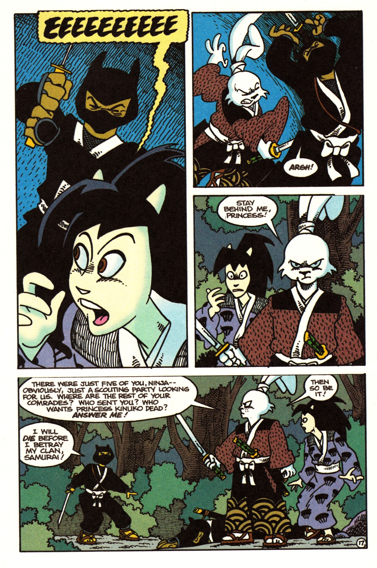 Read online Usagi Yojimbo (1993) comic -  Issue #13 - 17