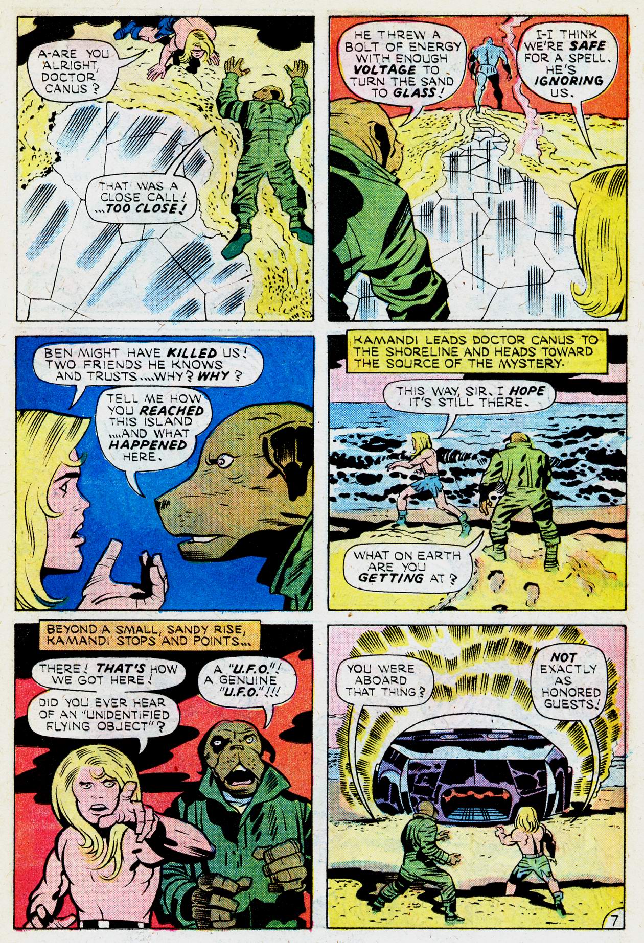 Read online Kamandi, The Last Boy On Earth comic -  Issue #31 - 9