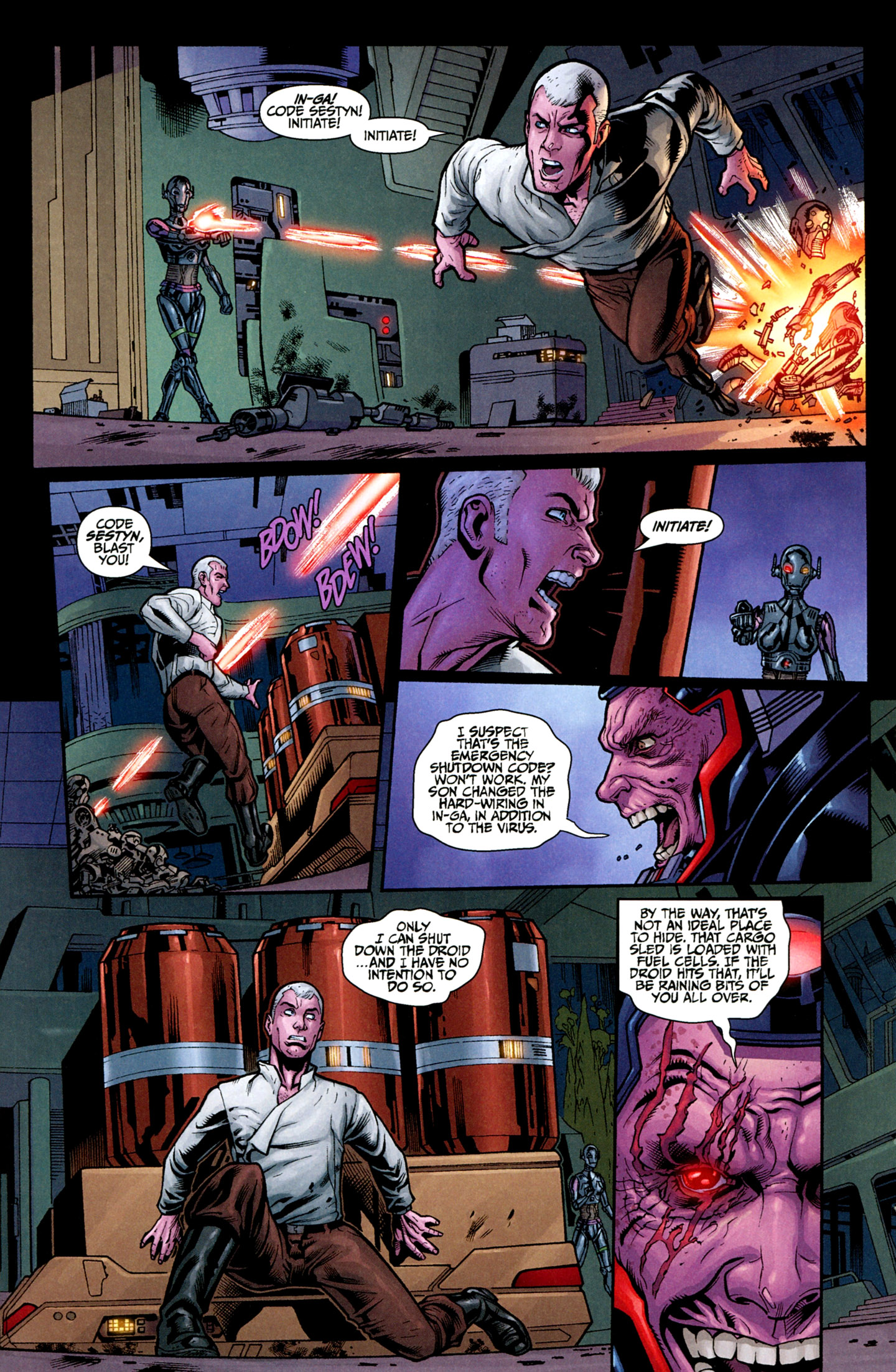 Read online Star Wars: Agent Of The Empire - Iron Eclipse comic -  Issue #5 - 5