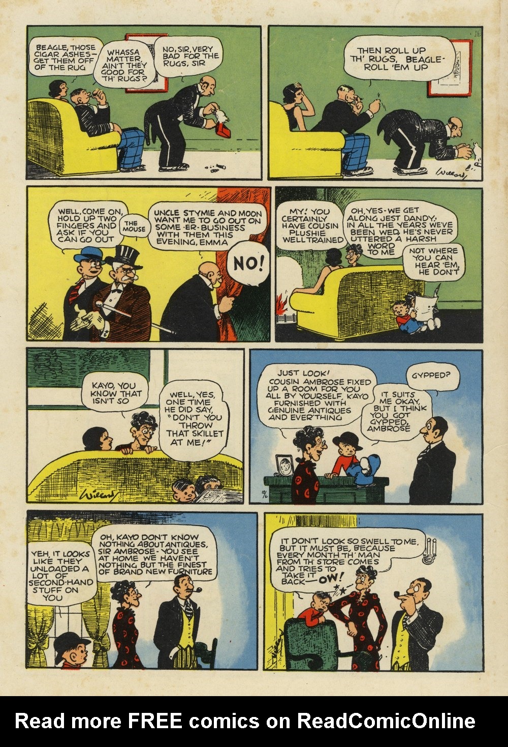 Read online Four Color Comics comic -  Issue #31 - 60