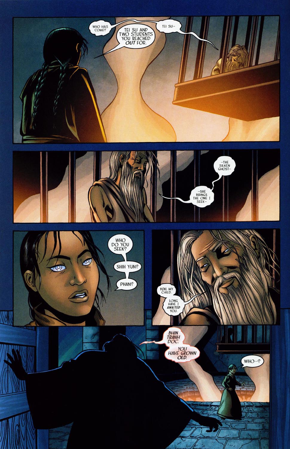 Read online Silken Ghost comic -  Issue #5 - 13