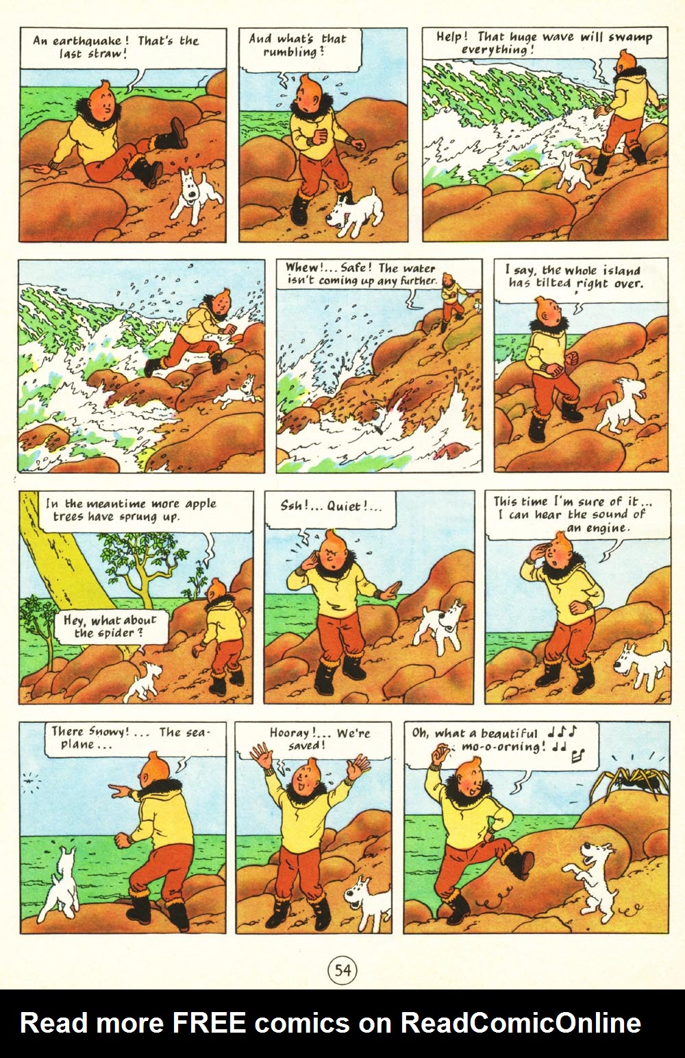 Read online The Adventures of Tintin comic -  Issue #10 - 57