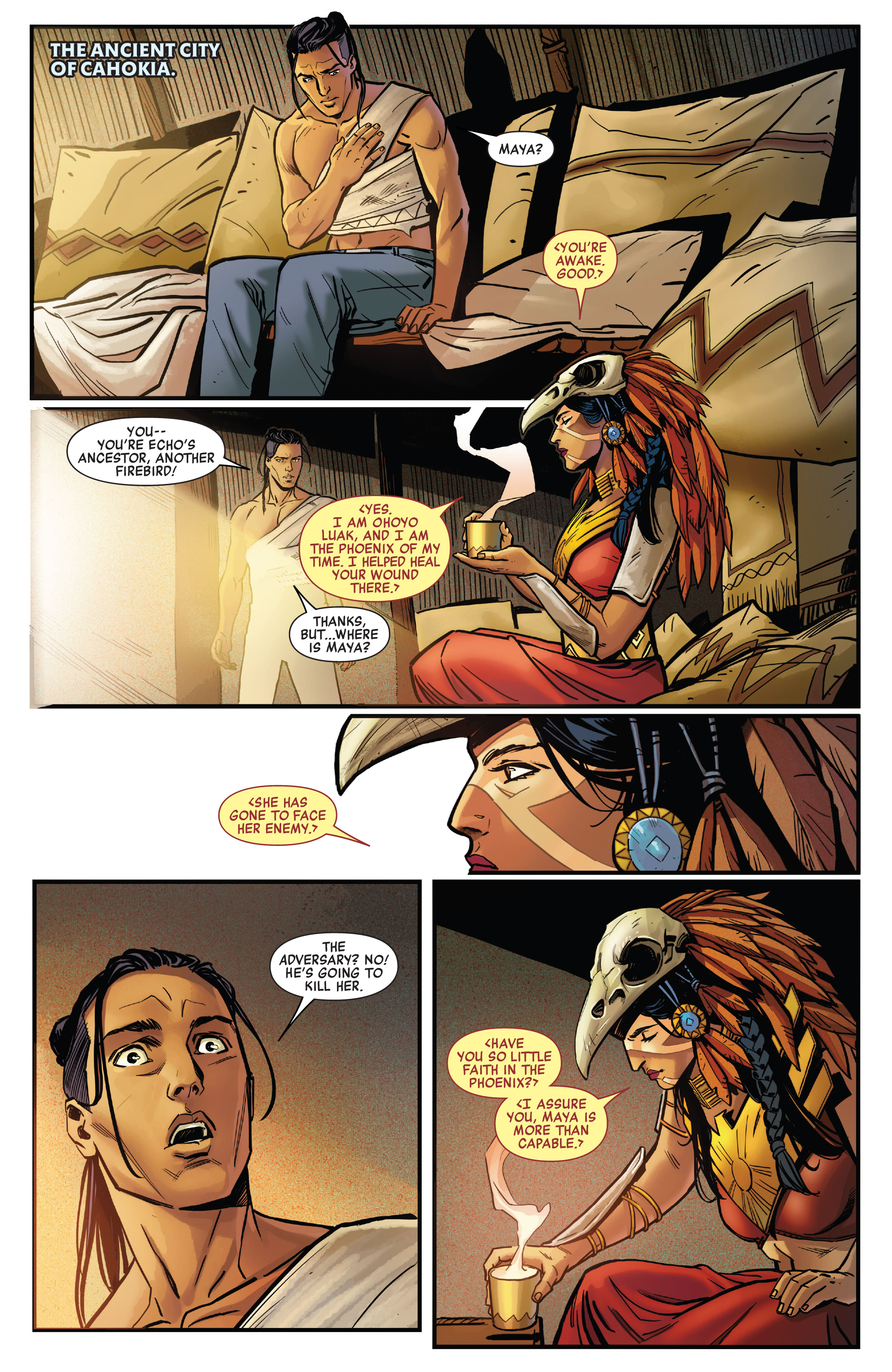 Read online Phoenix Song: Echo comic -  Issue #4 - 8