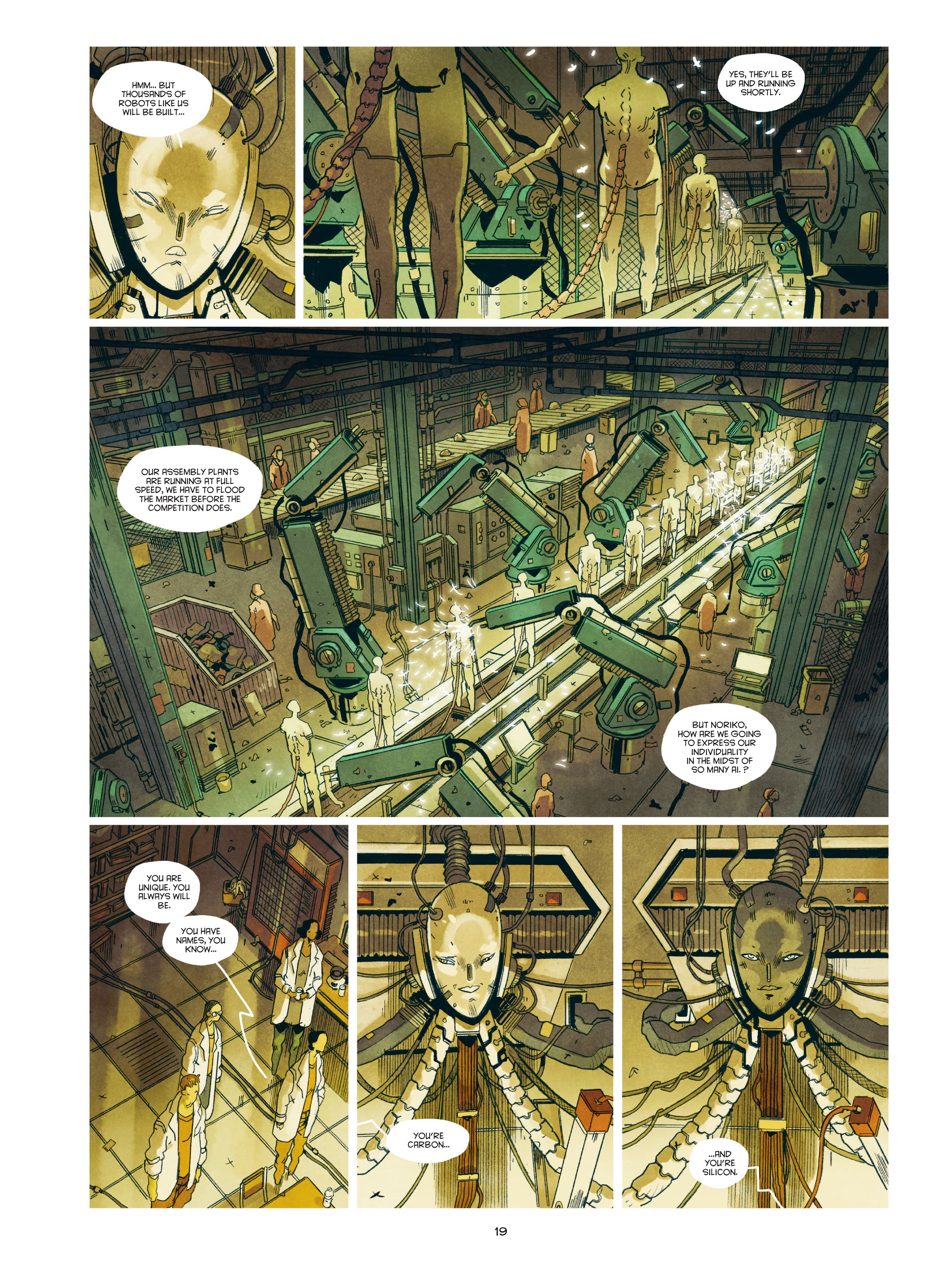 Read online Carbon & Silicon (2021) comic -  Issue #1 - 19