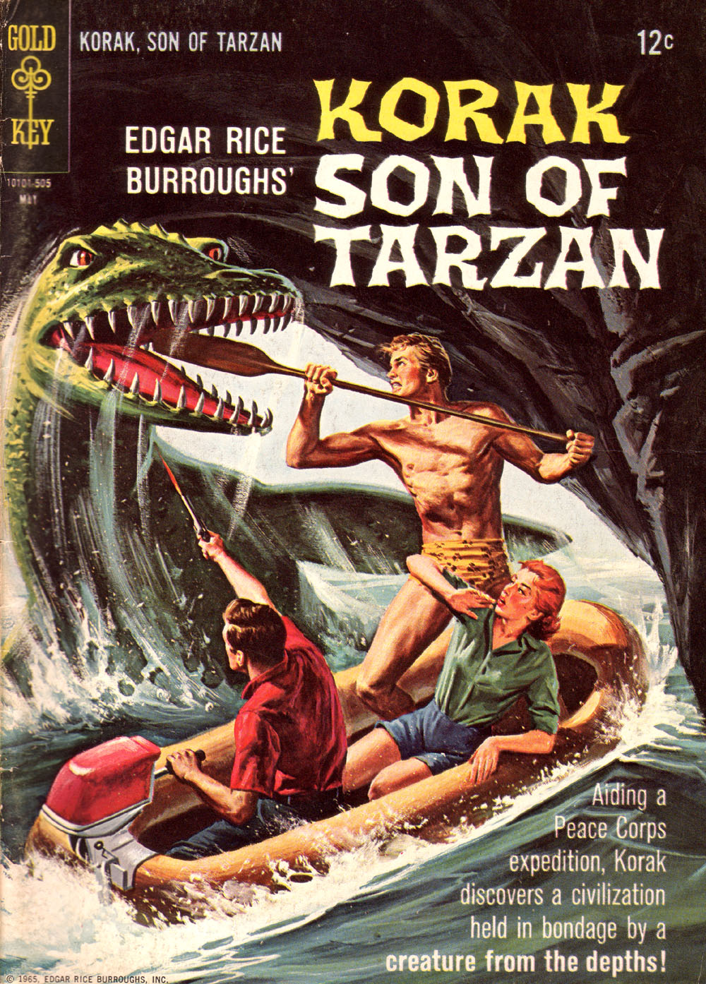 Read online Korak, Son of Tarzan (1964) comic -  Issue #8 - 1