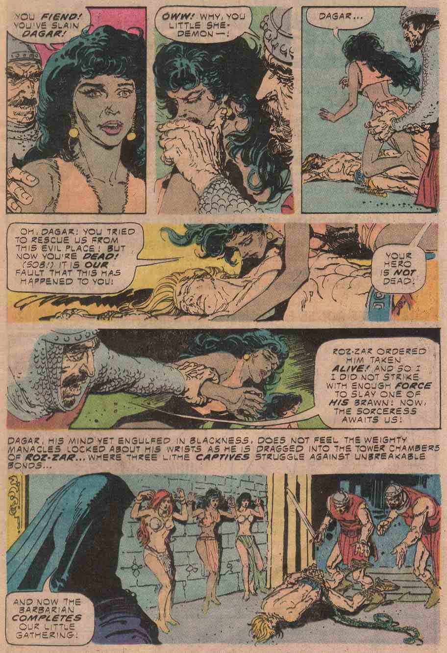 Read online Dagar the Invincible comic -  Issue #10 - 17