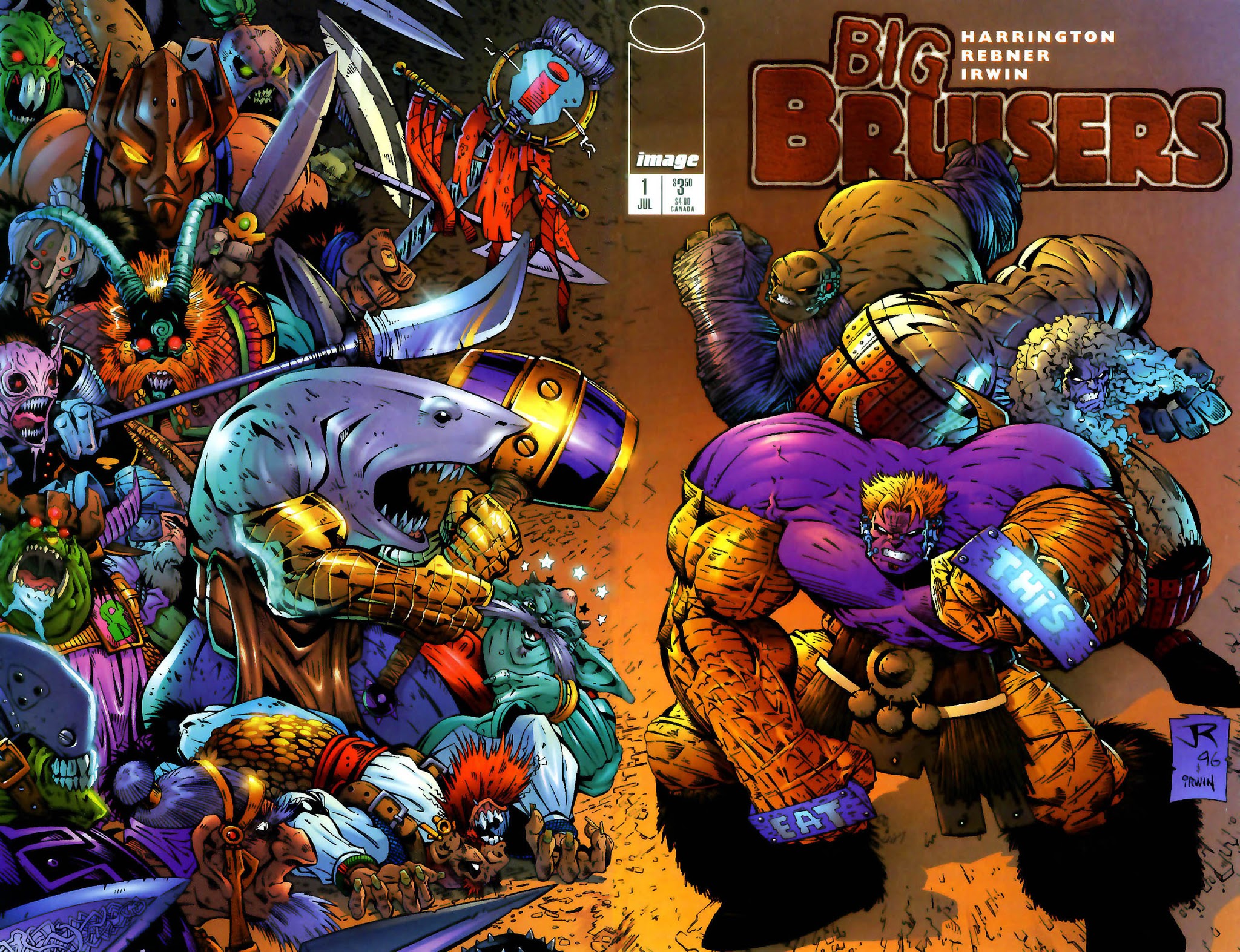 Read online Big Bruisers comic -  Issue # Full - 1