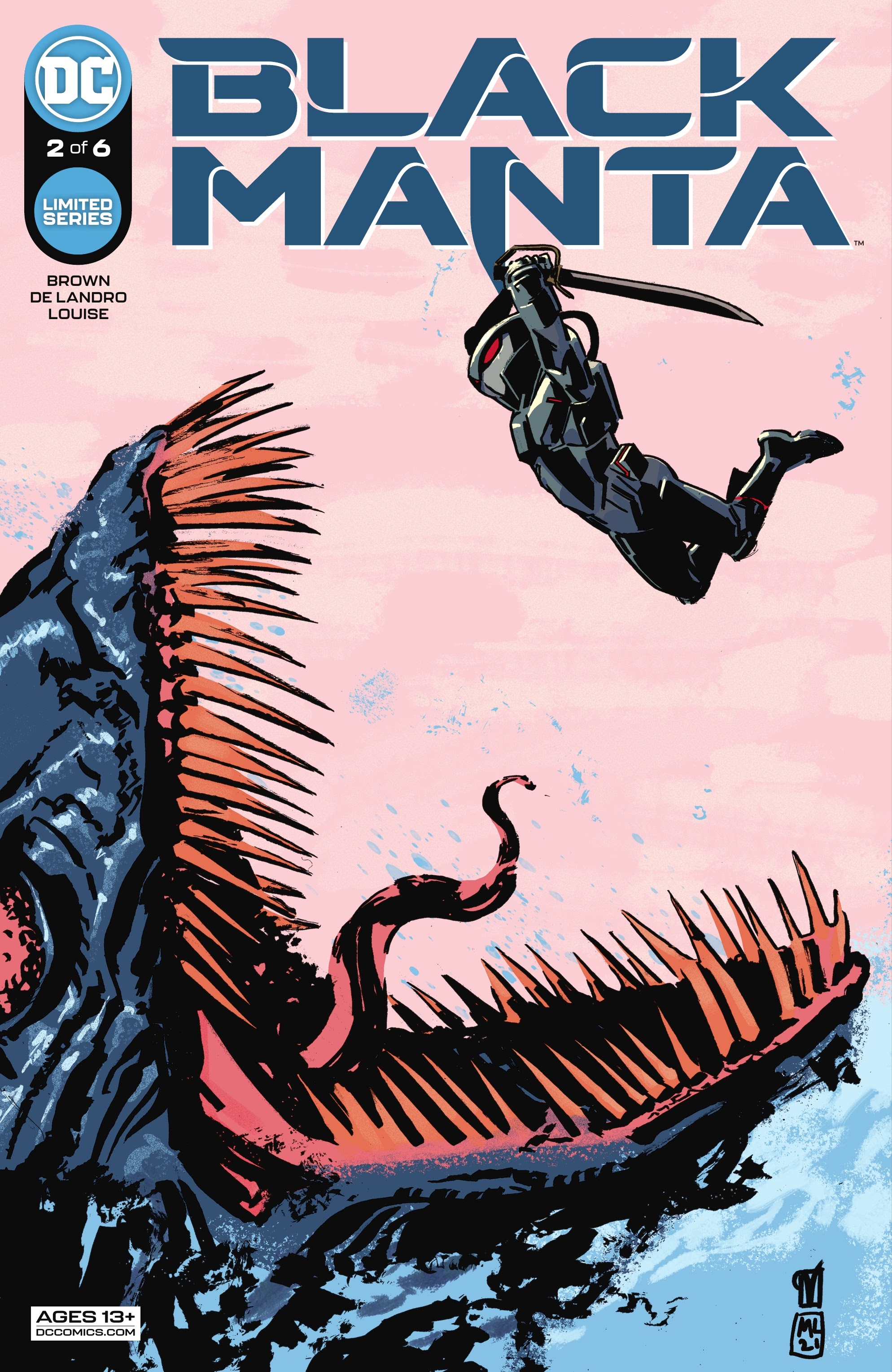 Read online Black Manta comic -  Issue #2 - 1