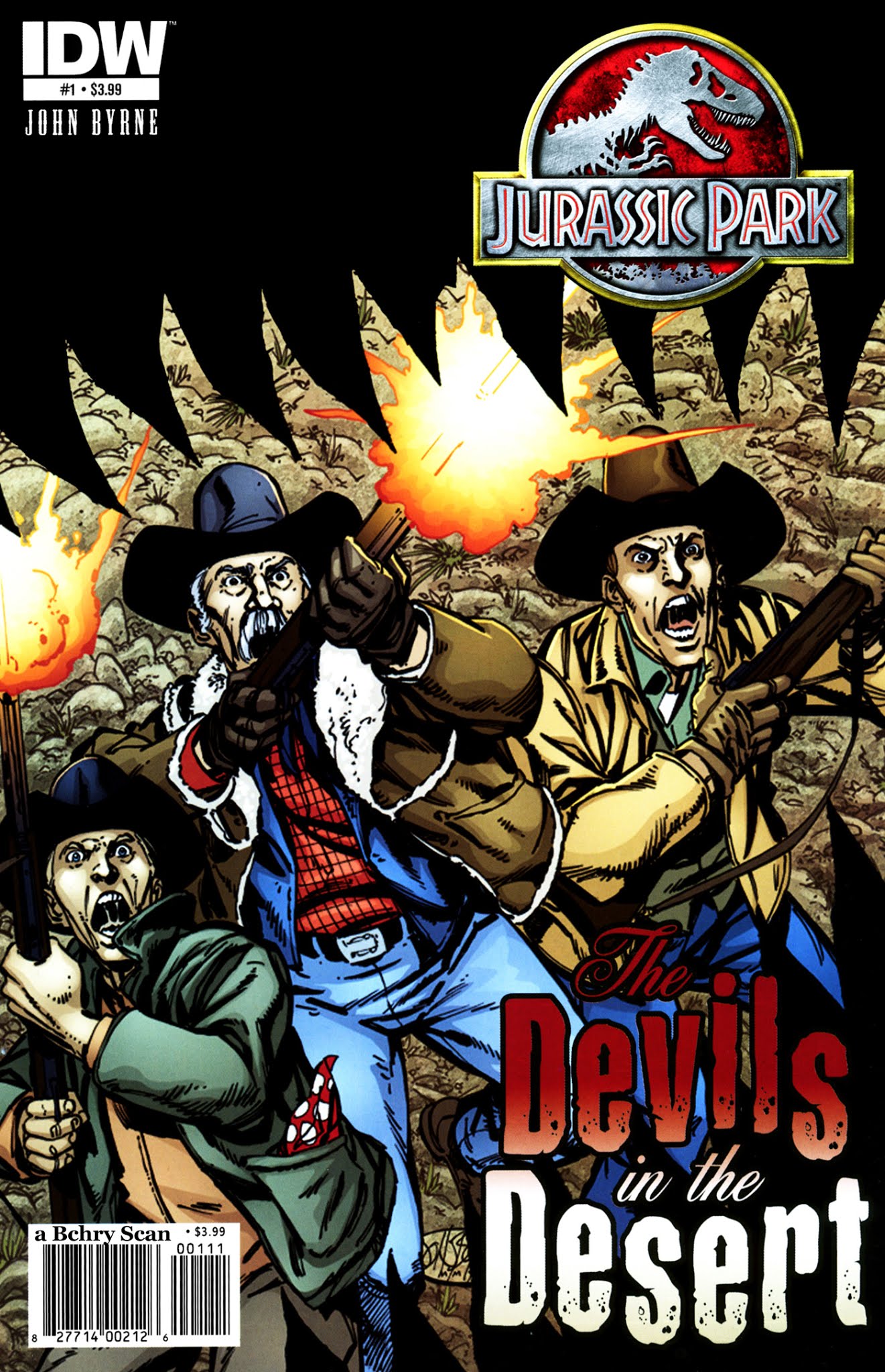 Read online Jurassic Park: The Devils in the Desert comic -  Issue #1 - 1