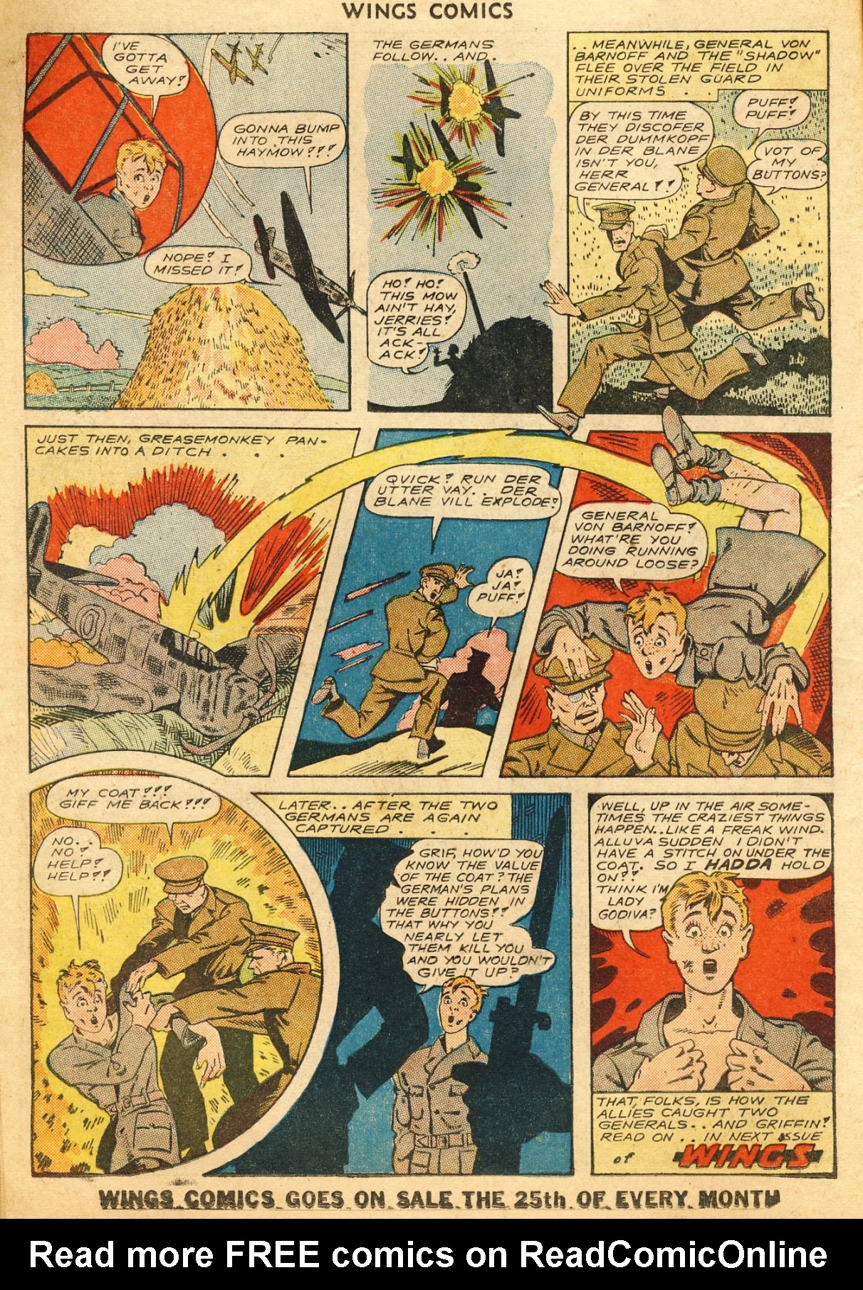 Read online Wings Comics comic -  Issue #39 - 26