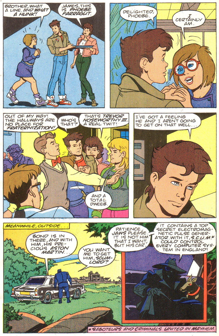 Read online James Bond Jr. comic -  Issue #1 - 12