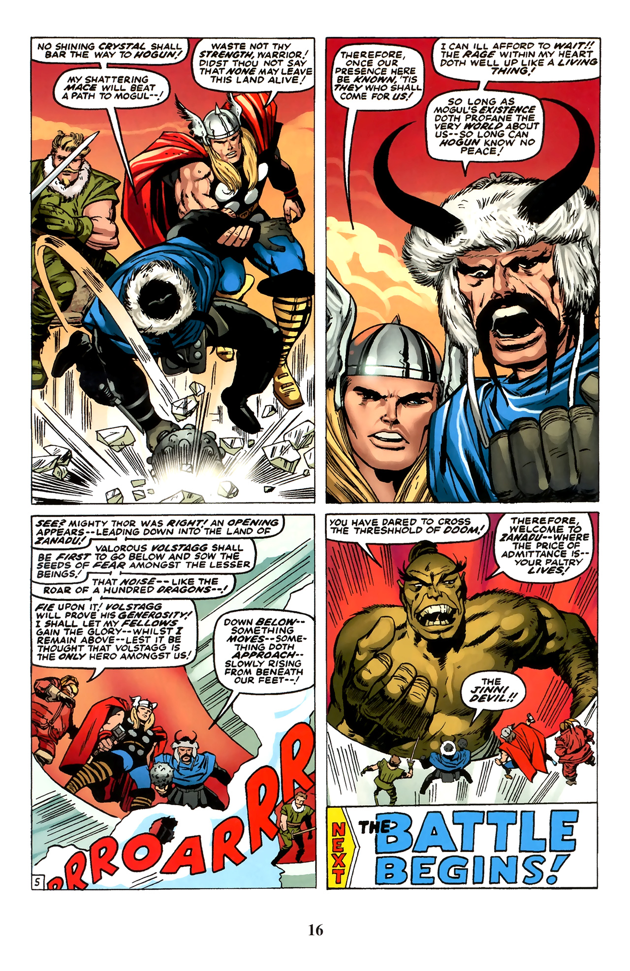 Read online Thor: Tales of Asgard by Stan Lee & Jack Kirby comic -  Issue #6 - 18