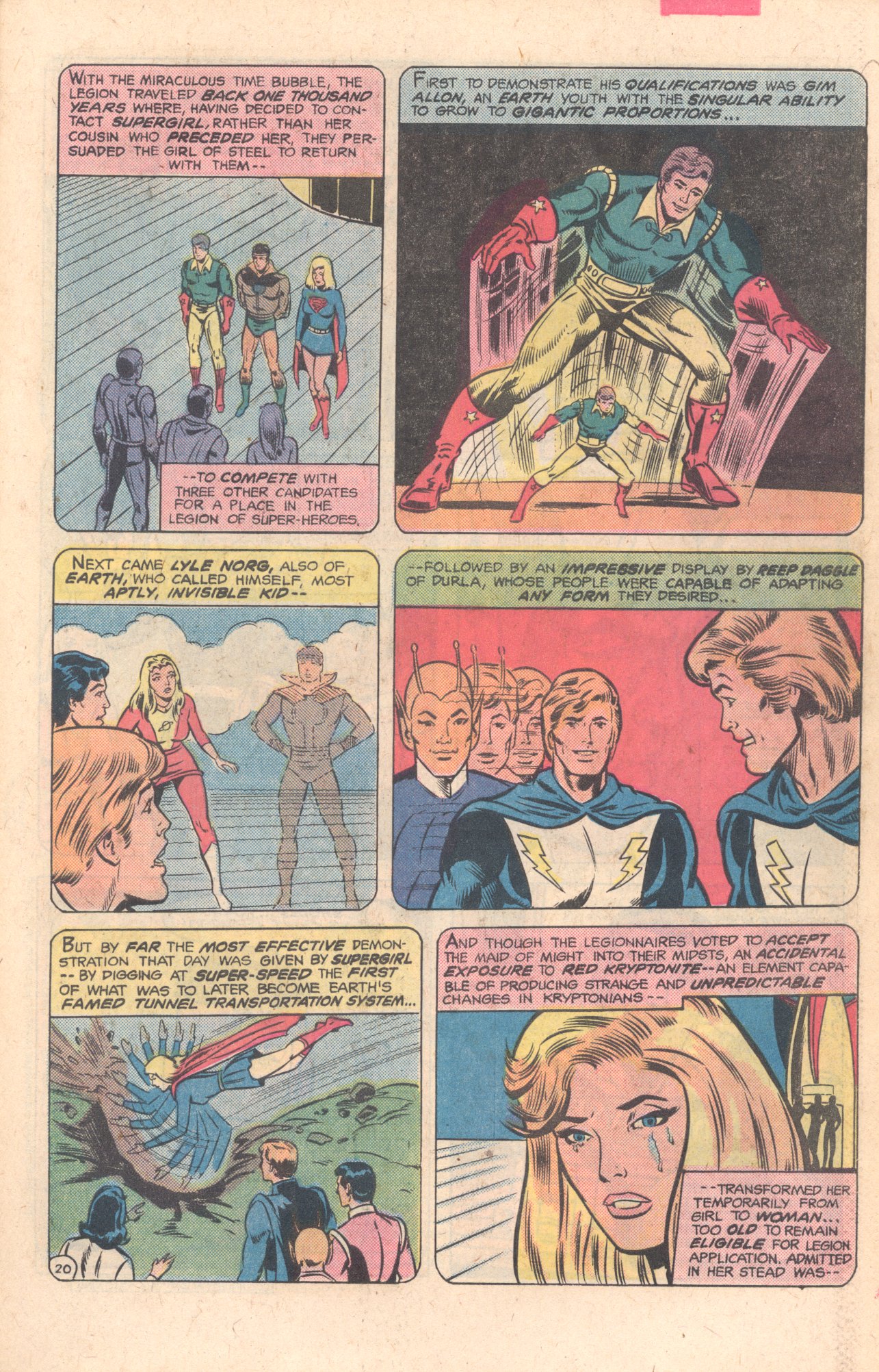 Read online Secrets of the Legion of Super-Heroes comic -  Issue #1 - 21