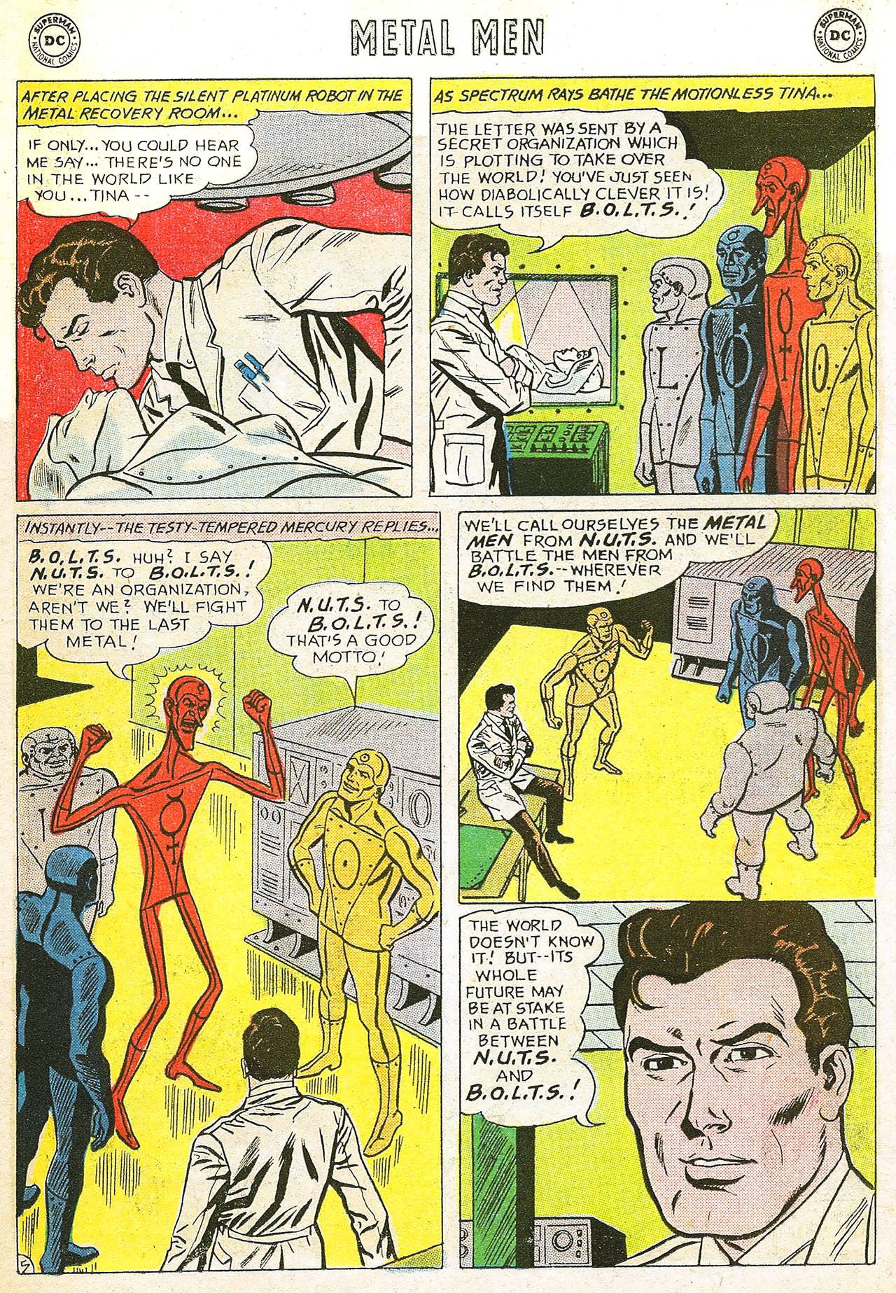 Read online Metal Men (1963) comic -  Issue #15 - 7