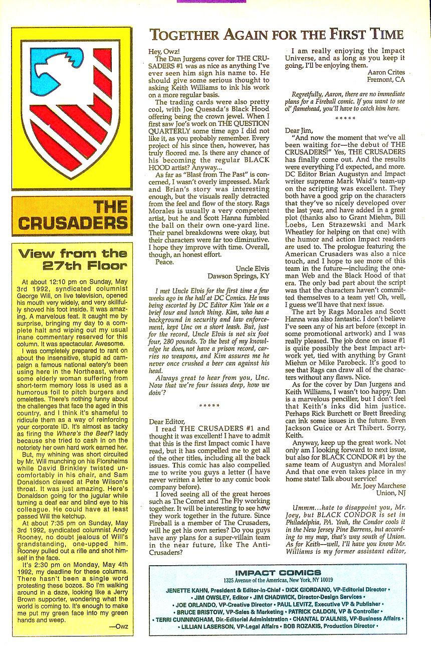 Read online The Crusaders comic -  Issue #5 - 24