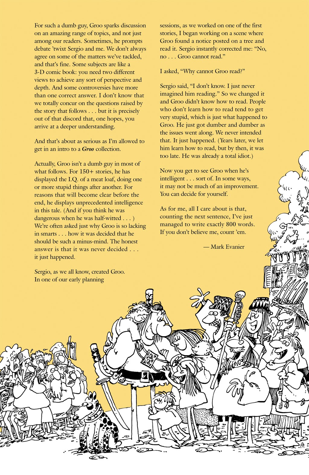 Read online Sergio Aragonés' Groo: The Most Intelligent Man In The World comic -  Issue # TPB - 7
