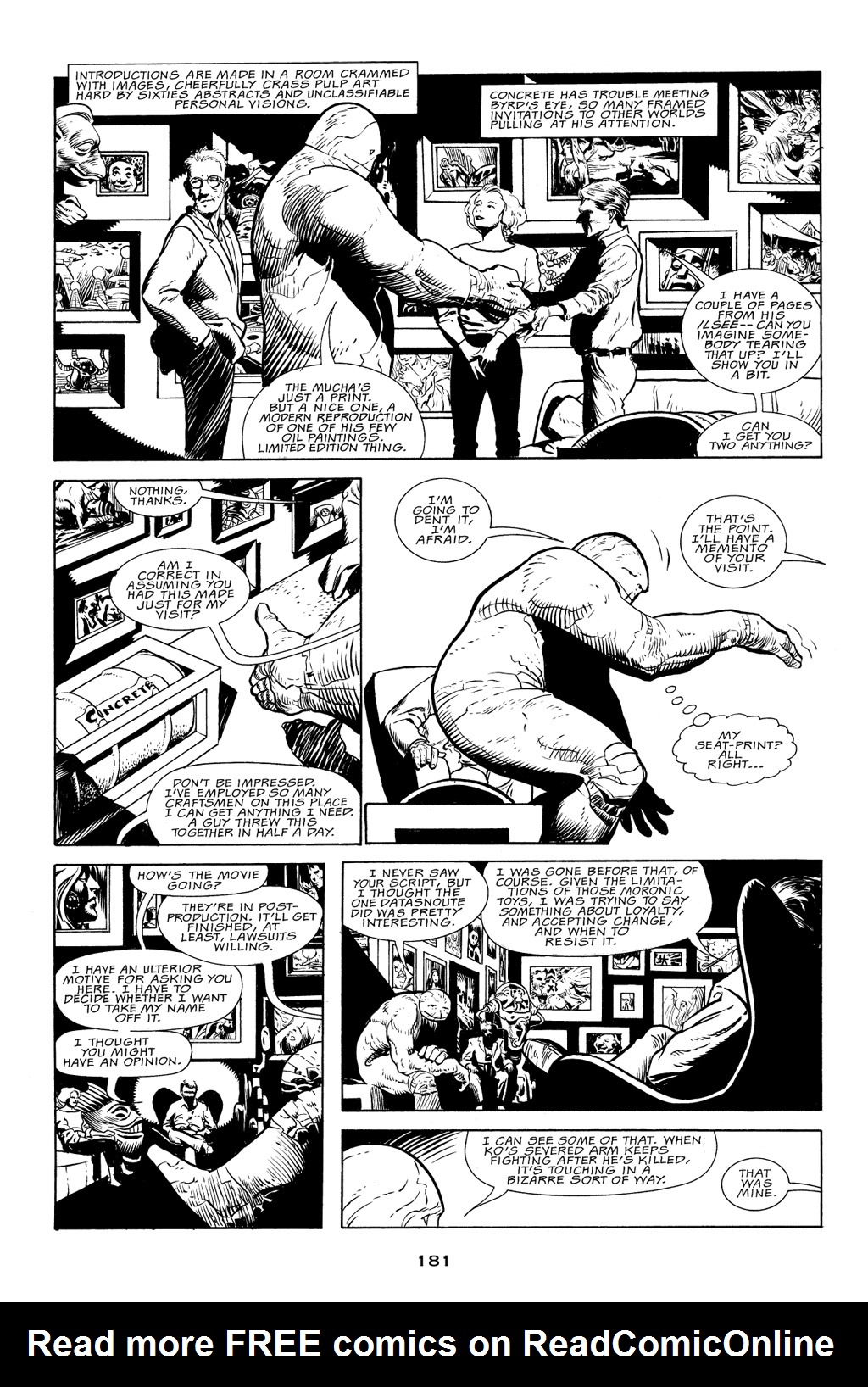 Read online Concrete (2005) comic -  Issue # TPB 3 - 164