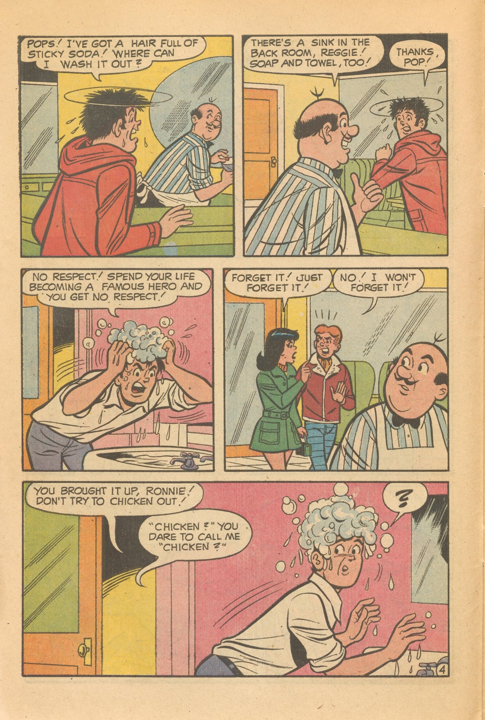Read online Reggie and Me (1966) comic -  Issue #48 - 6