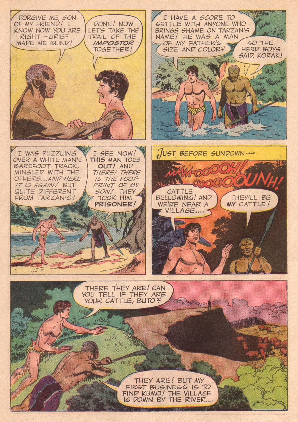 Read online Korak, Son of Tarzan (1964) comic -  Issue #12 - 6