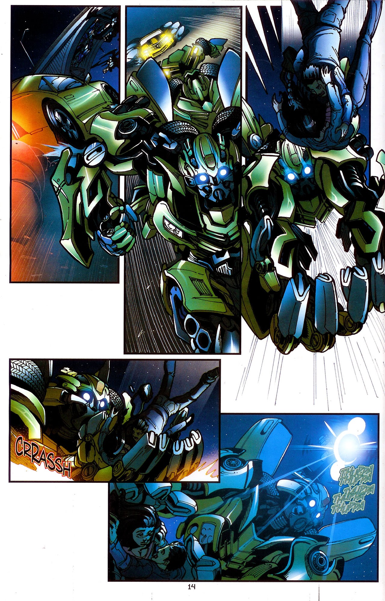 Read online Transformers: The Movie Adaptation comic -  Issue #3 - 16