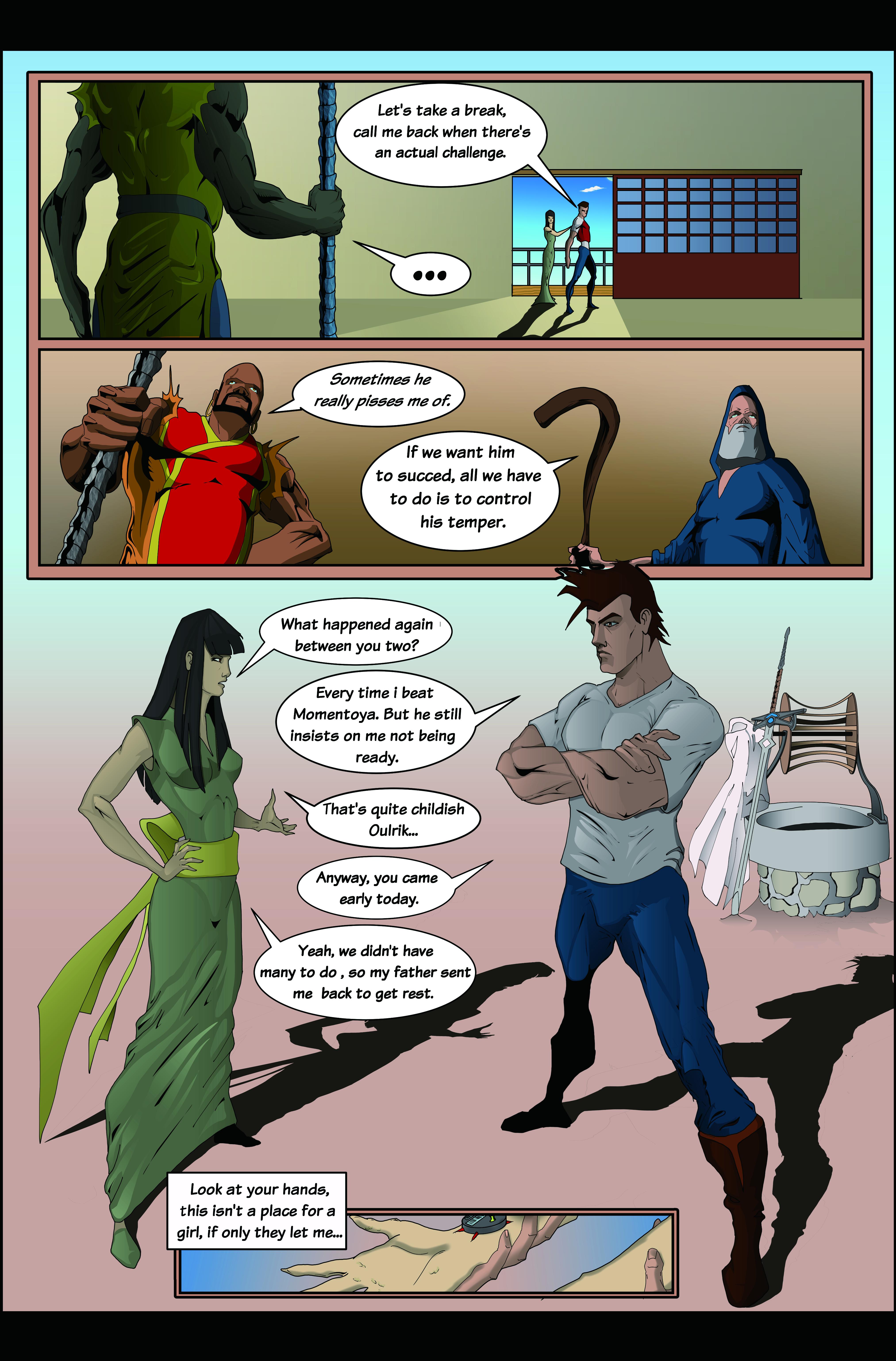 Read online The Starfall Saga comic -  Issue #1 2 - 21