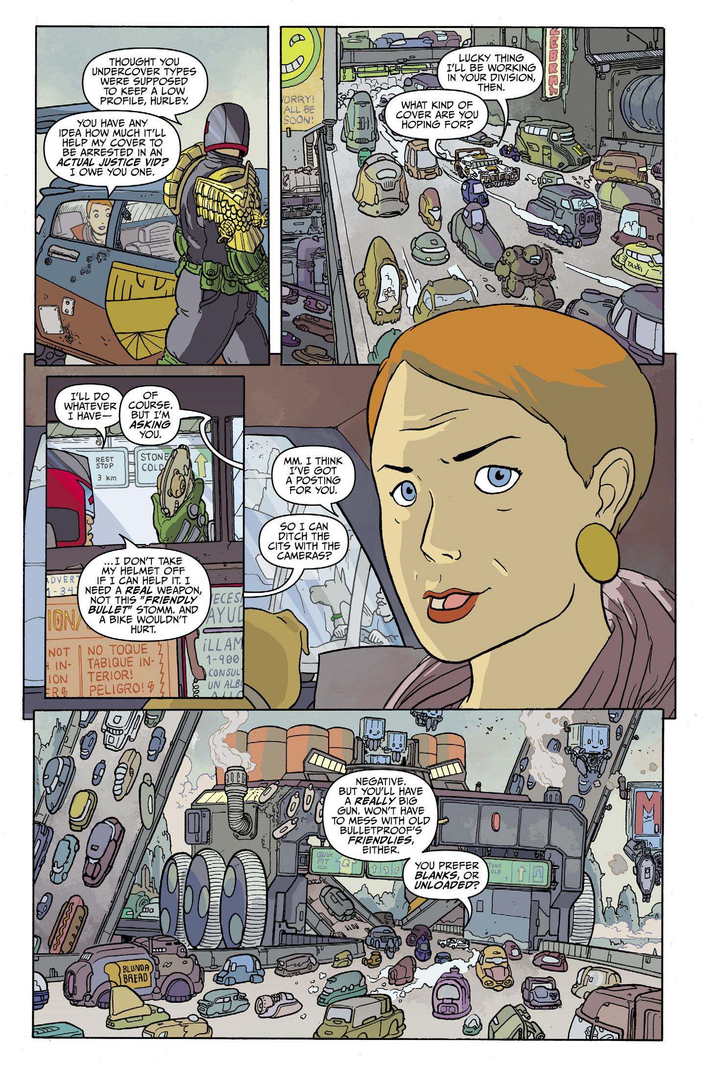 Read online Judge Dredd Megazine (Vol. 5) comic -  Issue #451 - 115