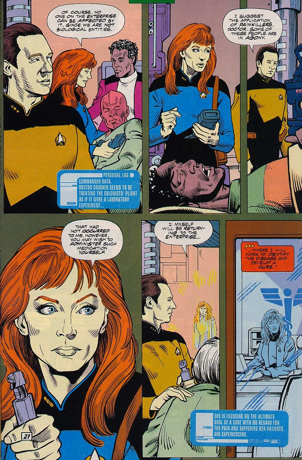Read online Star Trek: The Next Generation (1989) comic -  Issue #79 - 22