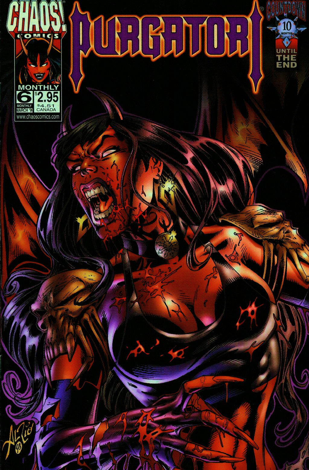 Read online Purgatori (1998) comic -  Issue #6 - 1