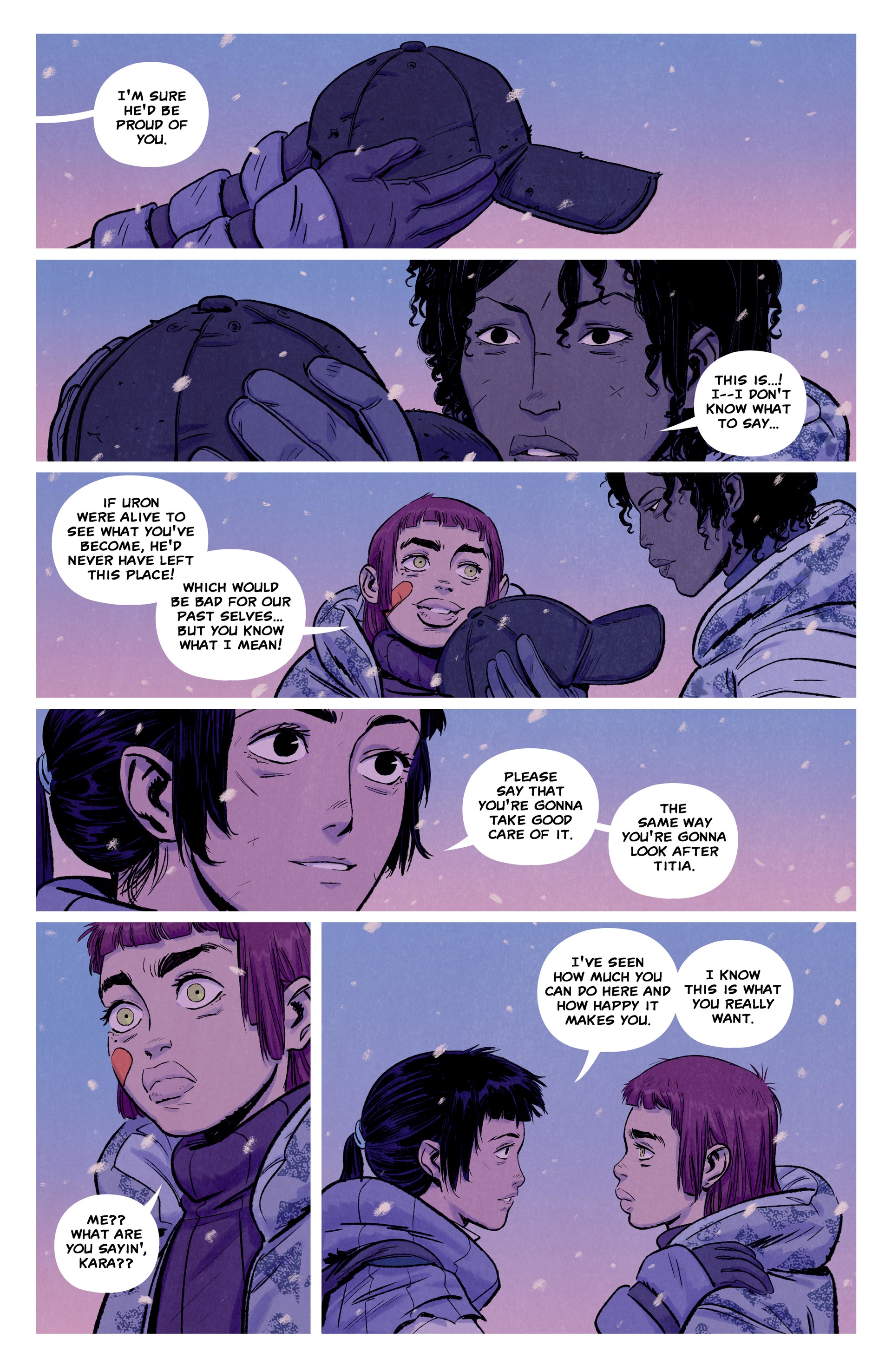 Read online Giants: Ghosts of Winter comic -  Issue # TPB - 132