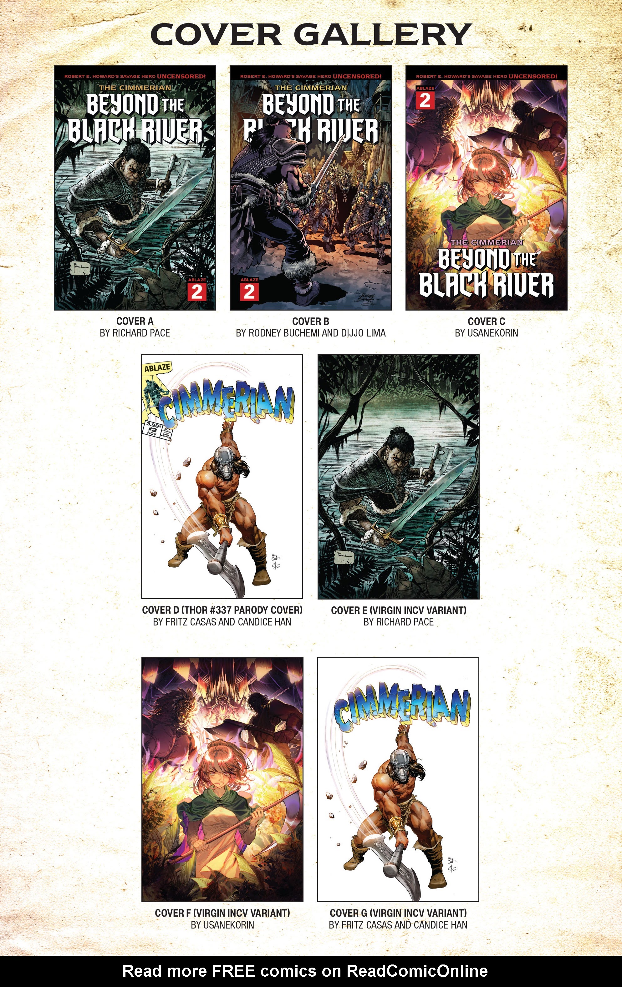 Read online The Cimmerian: Beyond The Black River comic -  Issue #2 - 34
