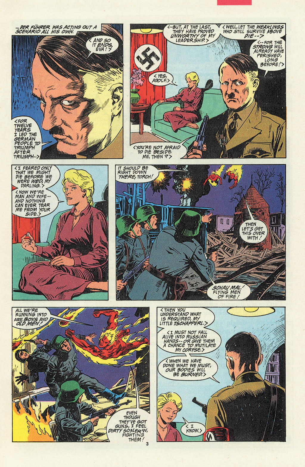 Read online The Saga of the Original Human Torch comic -  Issue #3 - 4