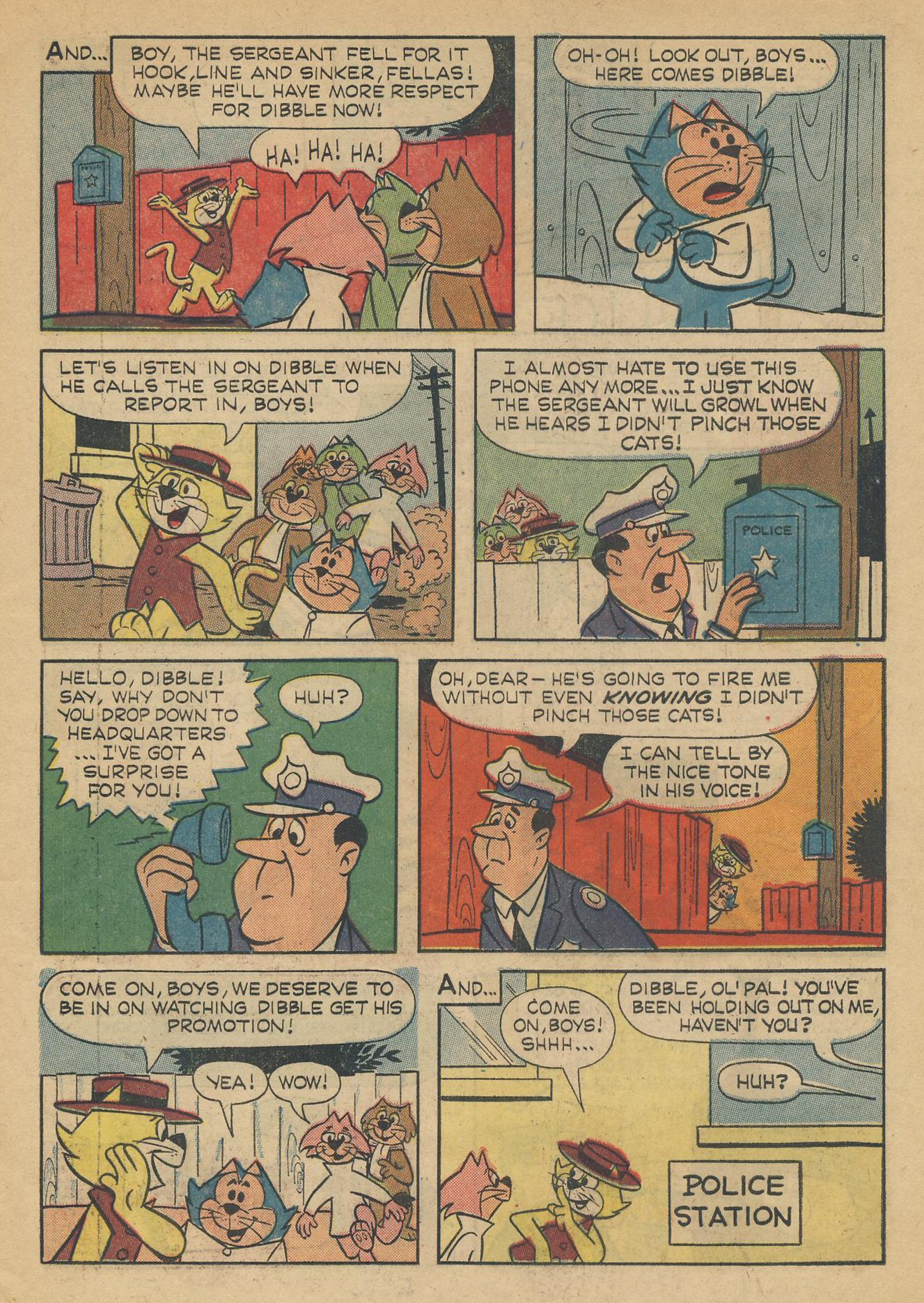Read online Top Cat (1962) comic -  Issue #14 - 31