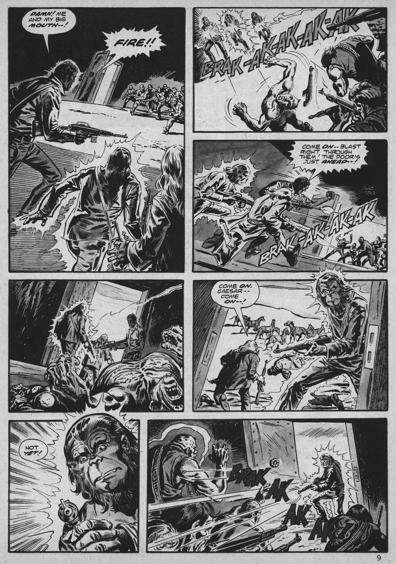 Read online Planet of the Apes comic -  Issue #25 - 9