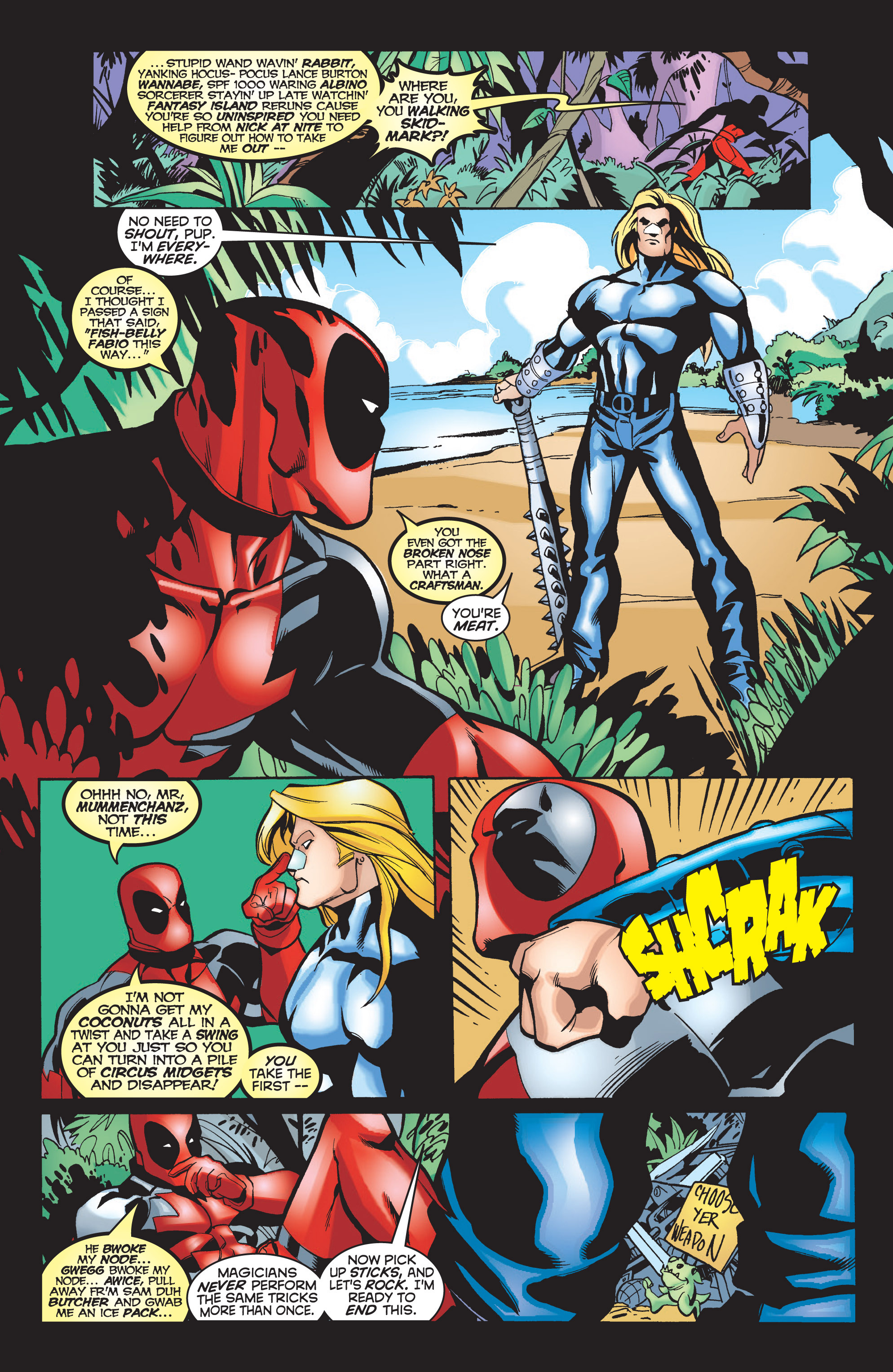 Read online Deadpool (1997) comic -  Issue #32 - 10