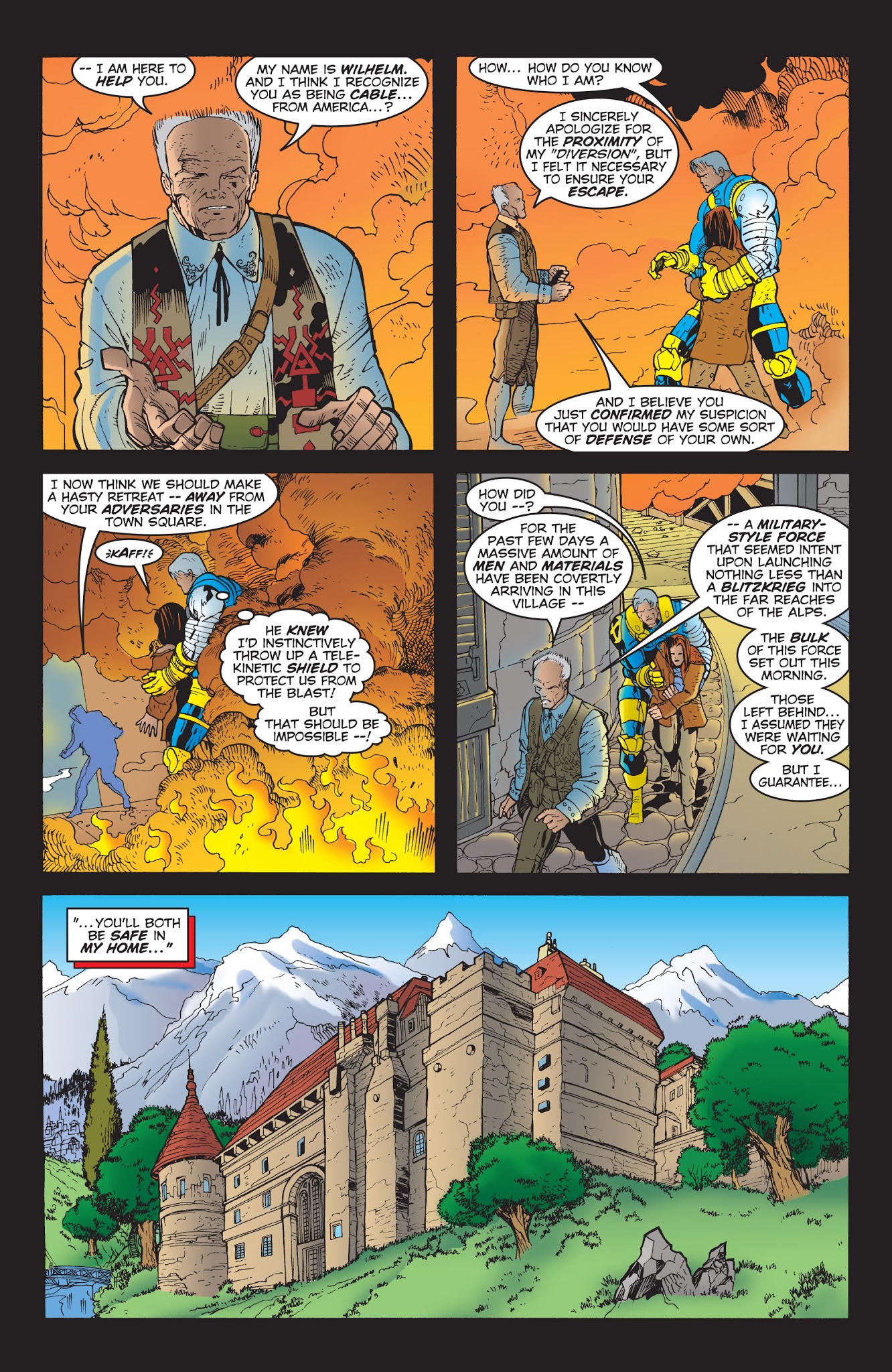 Read online Cable: The Hellfire Hunt comic -  Issue # TPB - 175
