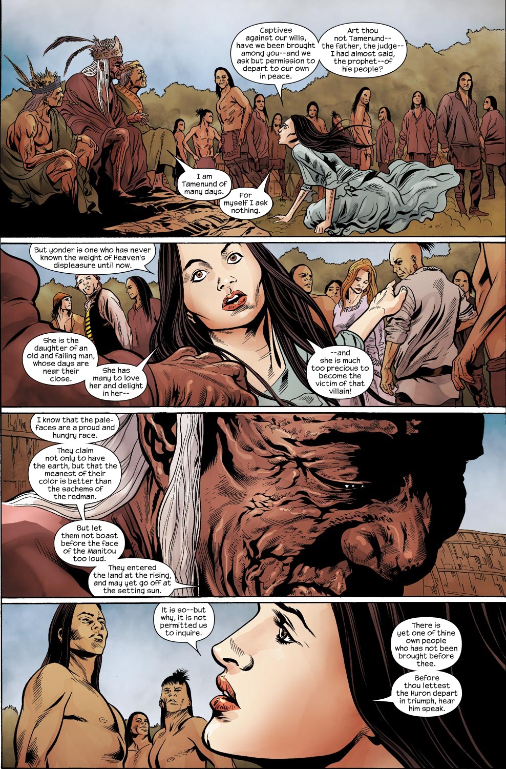 Read online The Last of the Mohicans comic -  Issue #5 - 16