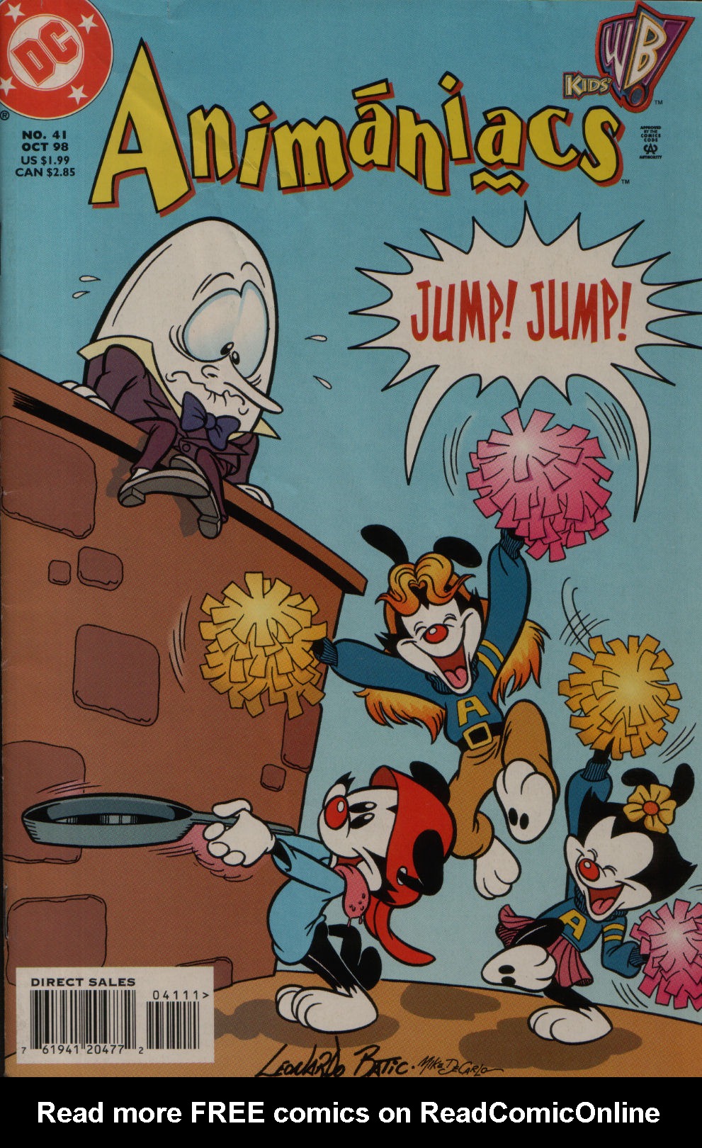 Read online Animaniacs comic -  Issue #41 - 1